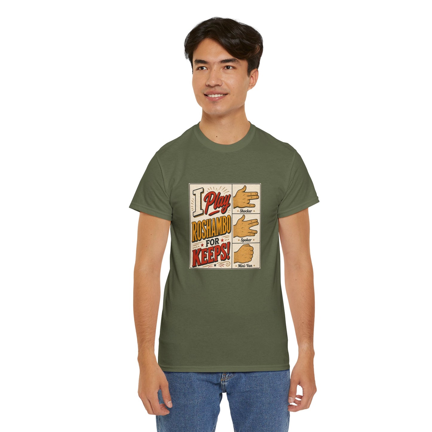 Roshambo - Unisex Heavy Cotton Tee
