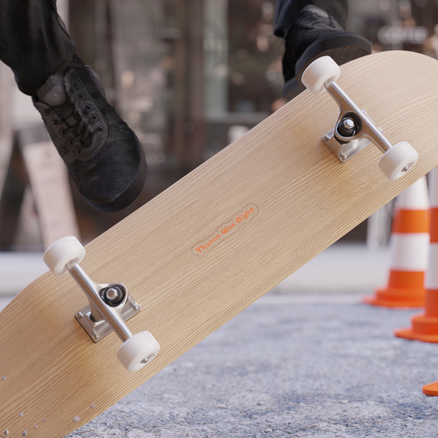 Thanos Was Right - Die-Cut Sticker