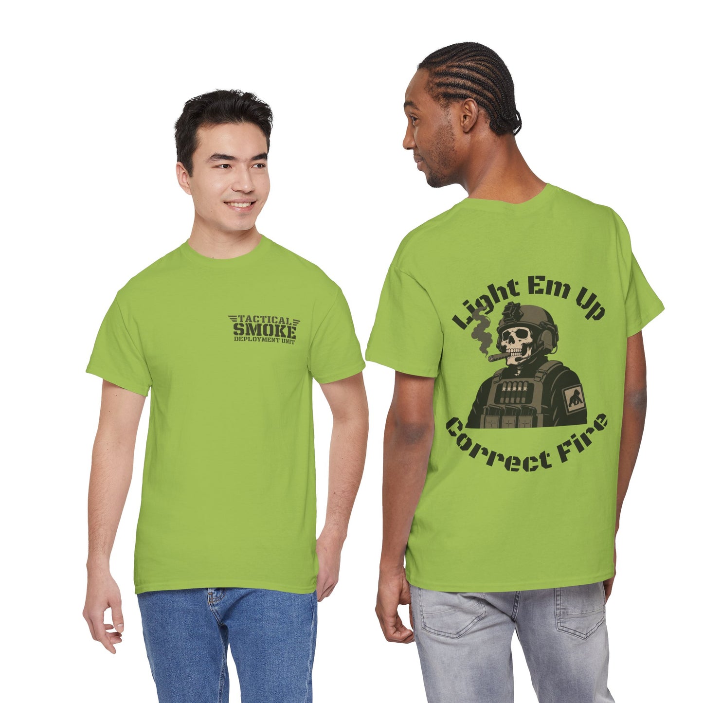 Tactical Smoke - Unisex Heavy Cotton Tee