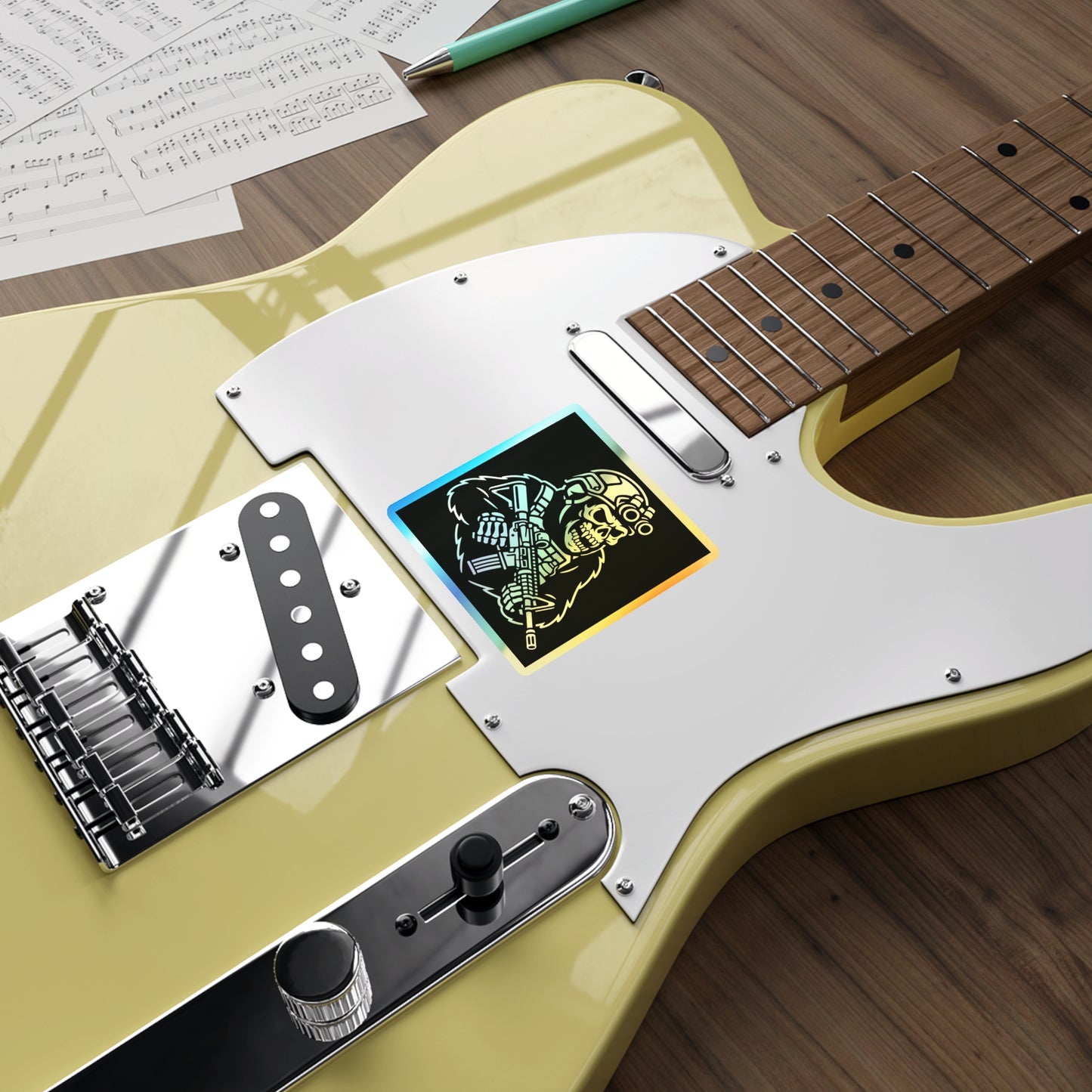 Tactical Guerrilla - Holographic Die-Cut Sticker