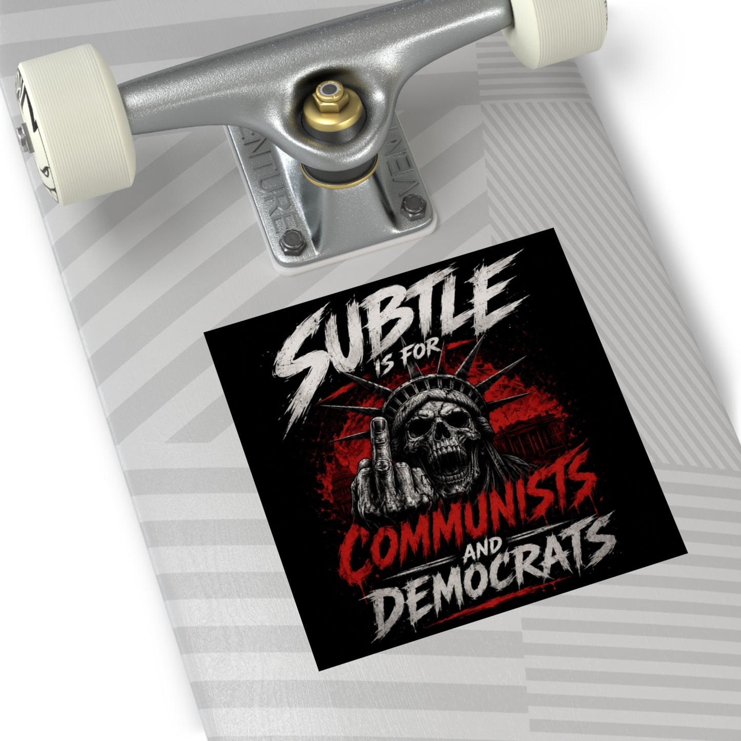 Subtle - Square Vinyl Stickers
