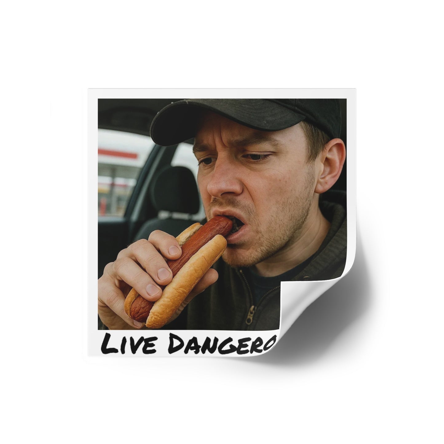 Liver Dangerously - Square Stickers