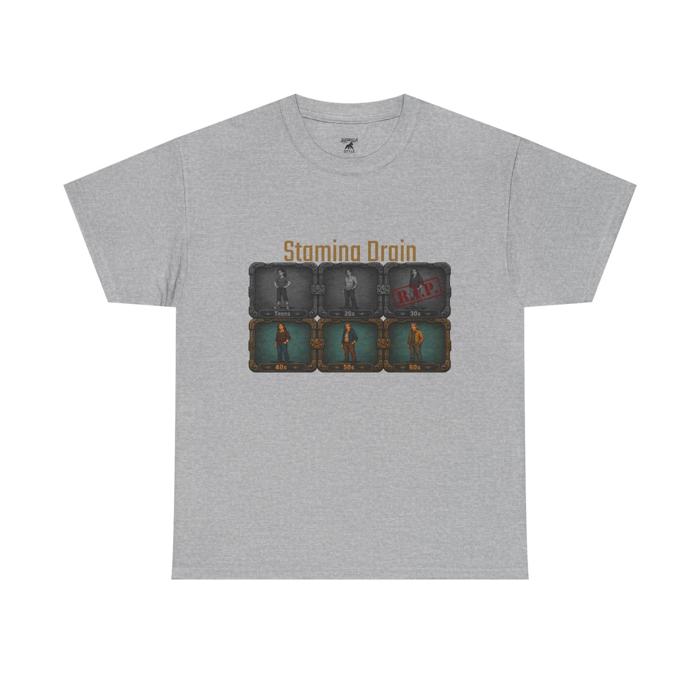 Stamina Drain - Unisex Heavy Cotton Tee