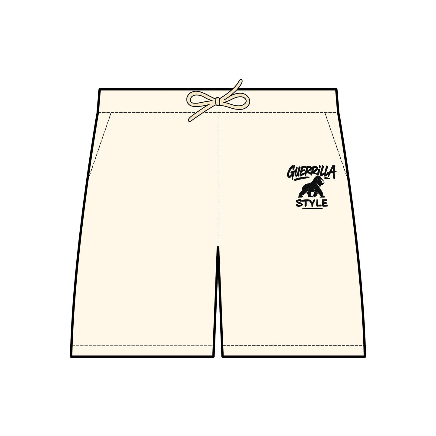 Guerrilla Style Shorts - Lightweight Fleece Sweat Shorts