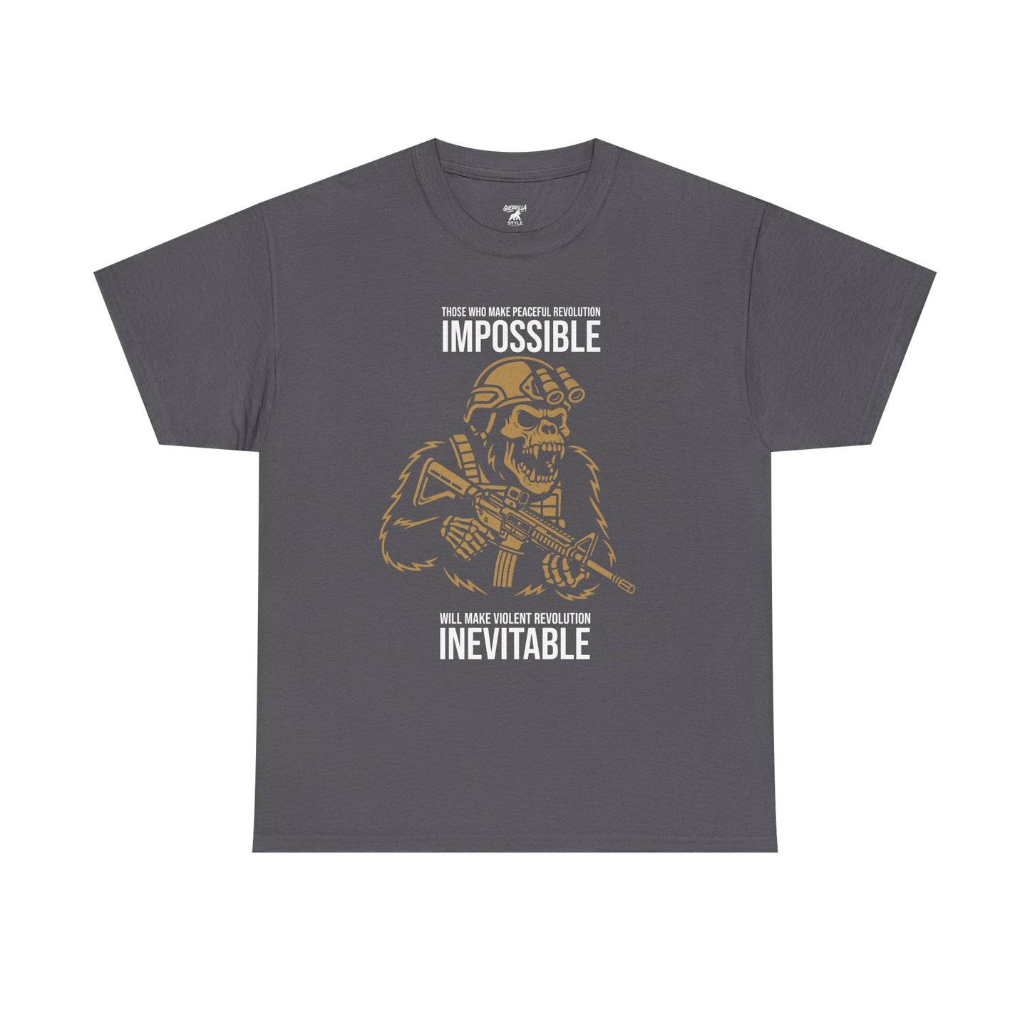 Peaceful Revolution - Unisex Heavy Cotton Tee