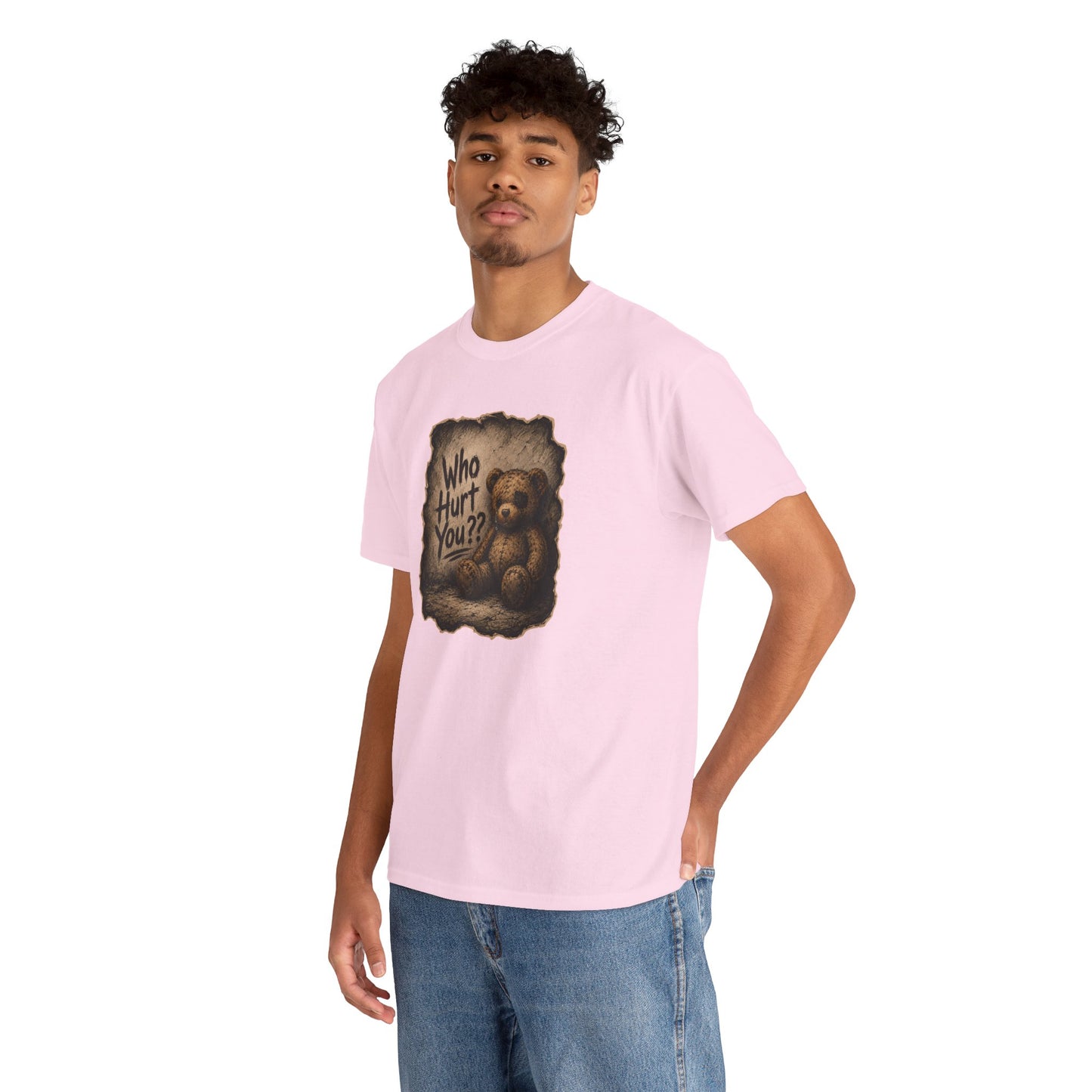 Who Hurt You - Unisex Heavy Cotton Tee