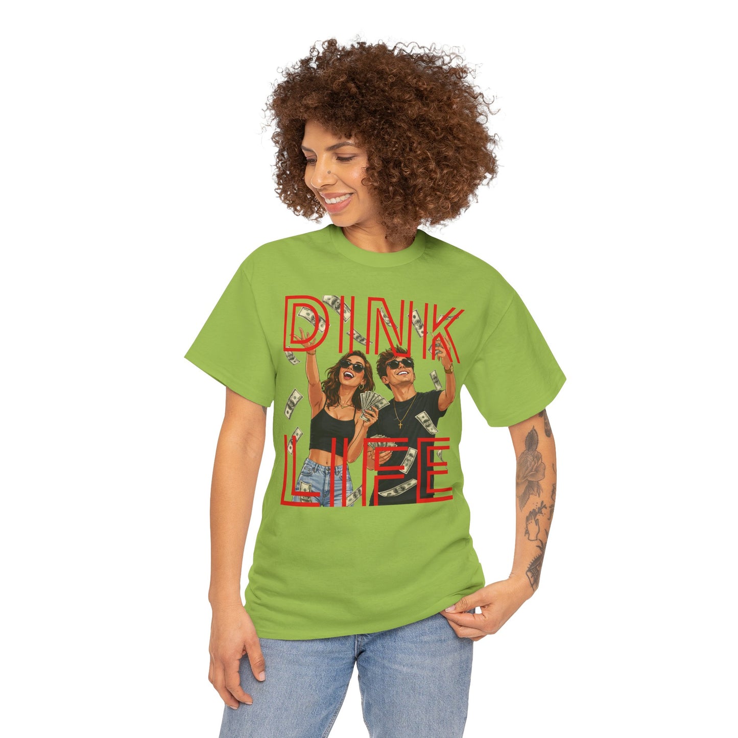 DINK LIFE - Unisex Heavy Cotton Tee