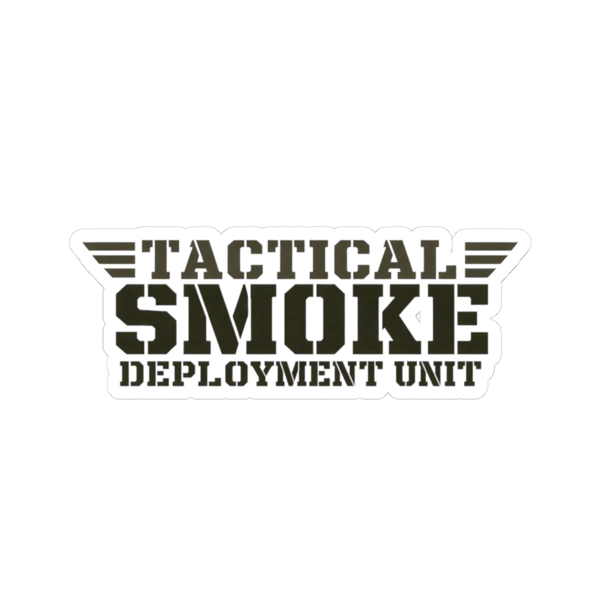 Tactical Smoke - Kiss-Cut Stickers
