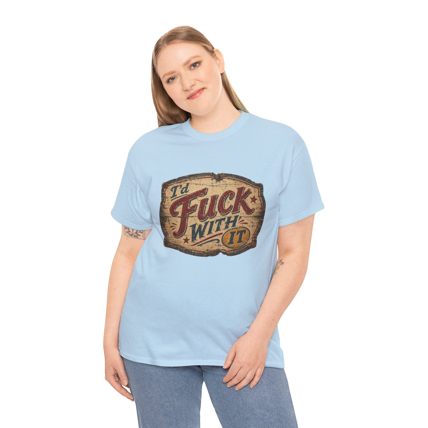 Id Fuck With It - Unisex Heavy Cotton Tee