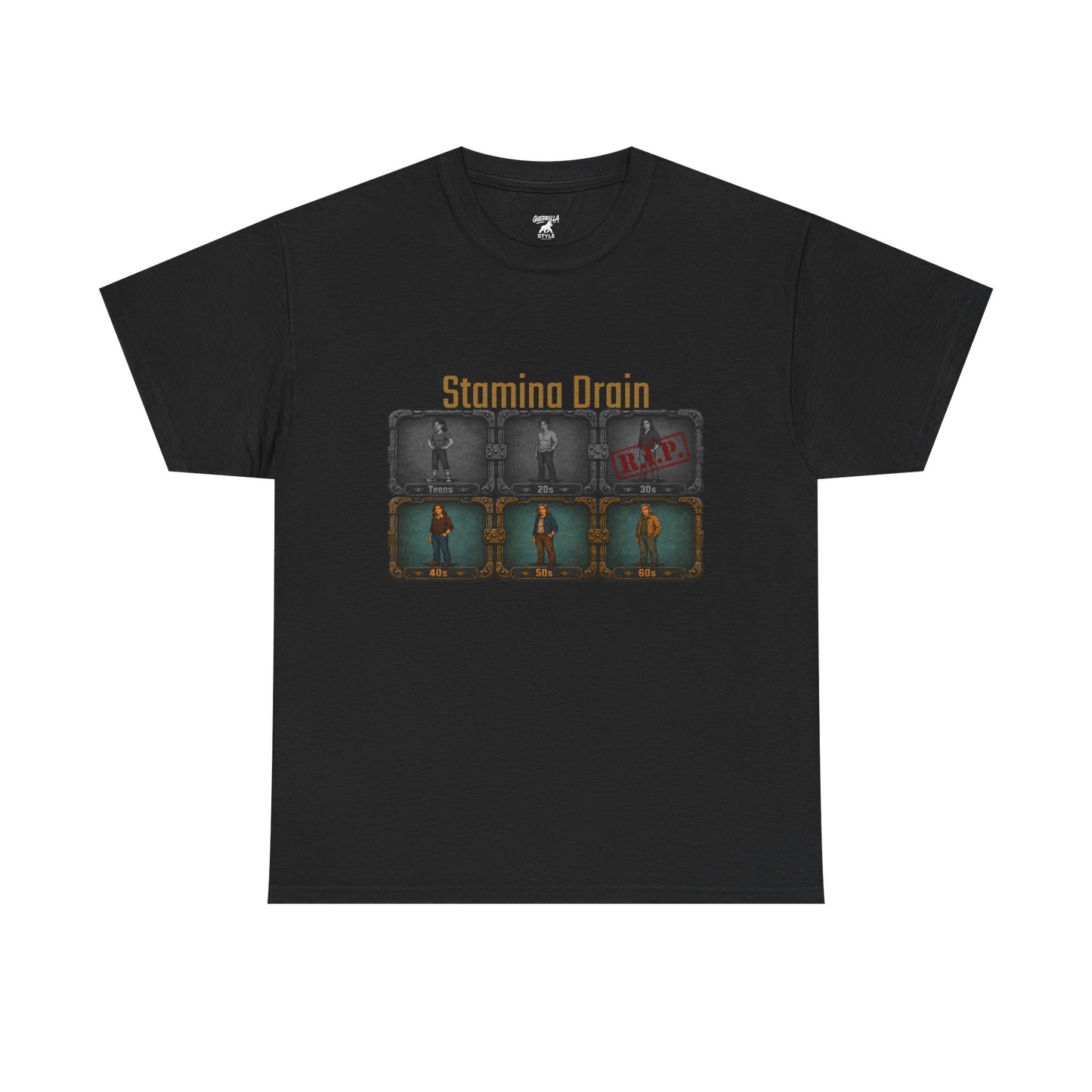 Stamina Drain - Unisex Heavy Cotton Tee