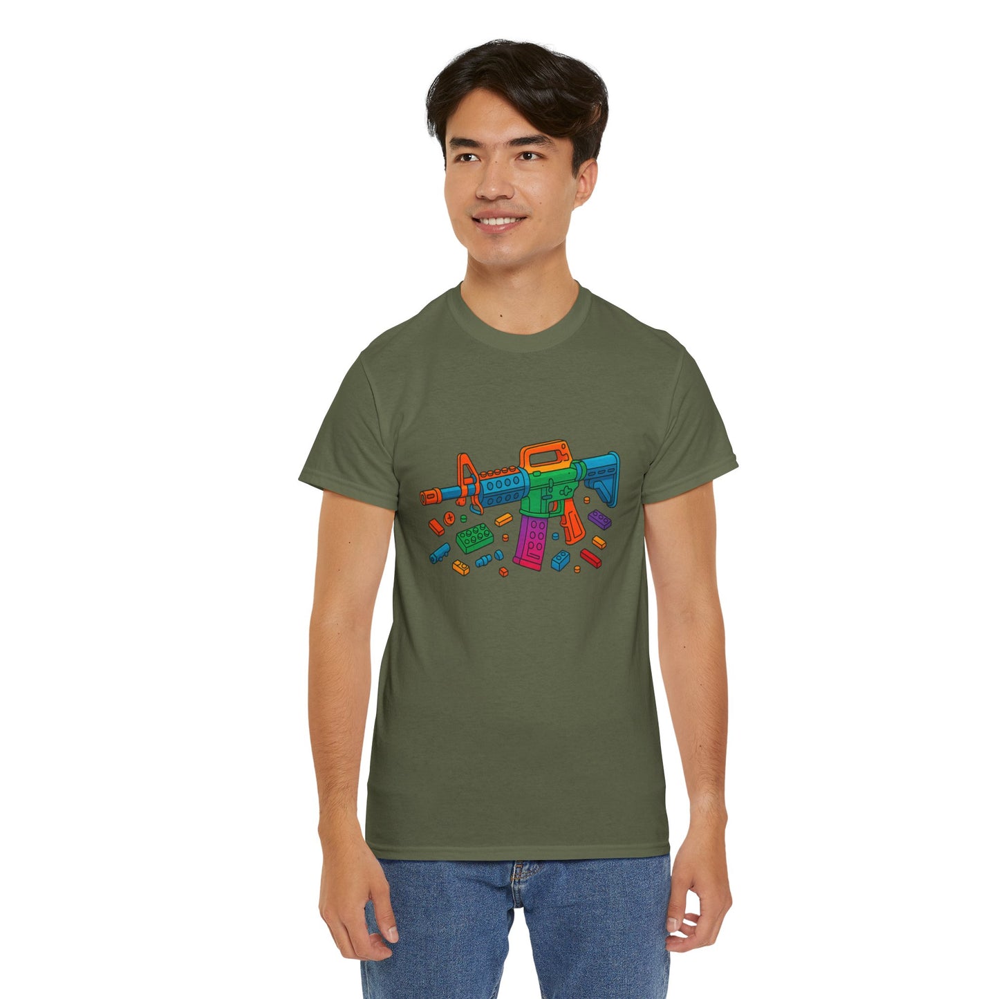 Building Blocks AR - Unisex Heavy Cotton Tee