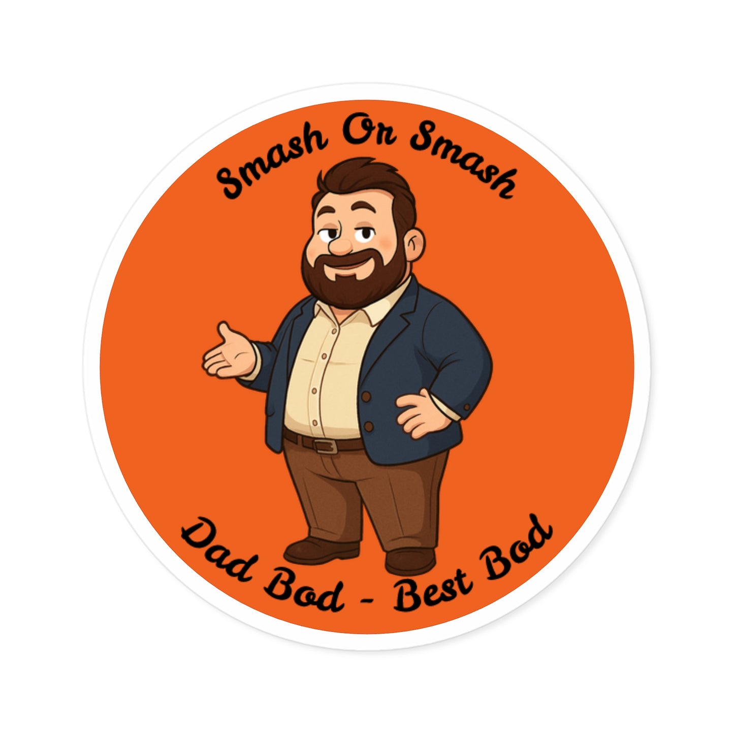 Smash Or Smash - Round Stickers