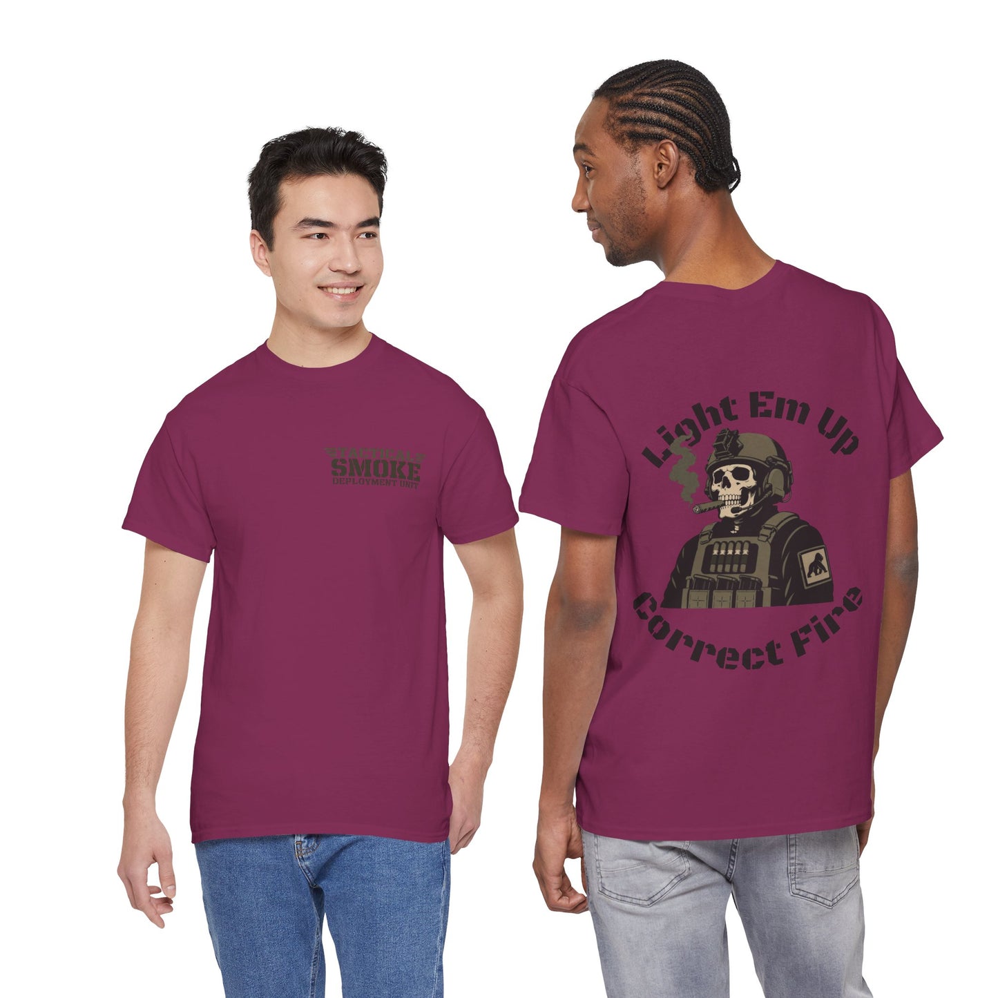 Tactical Smoke - Unisex Heavy Cotton Tee