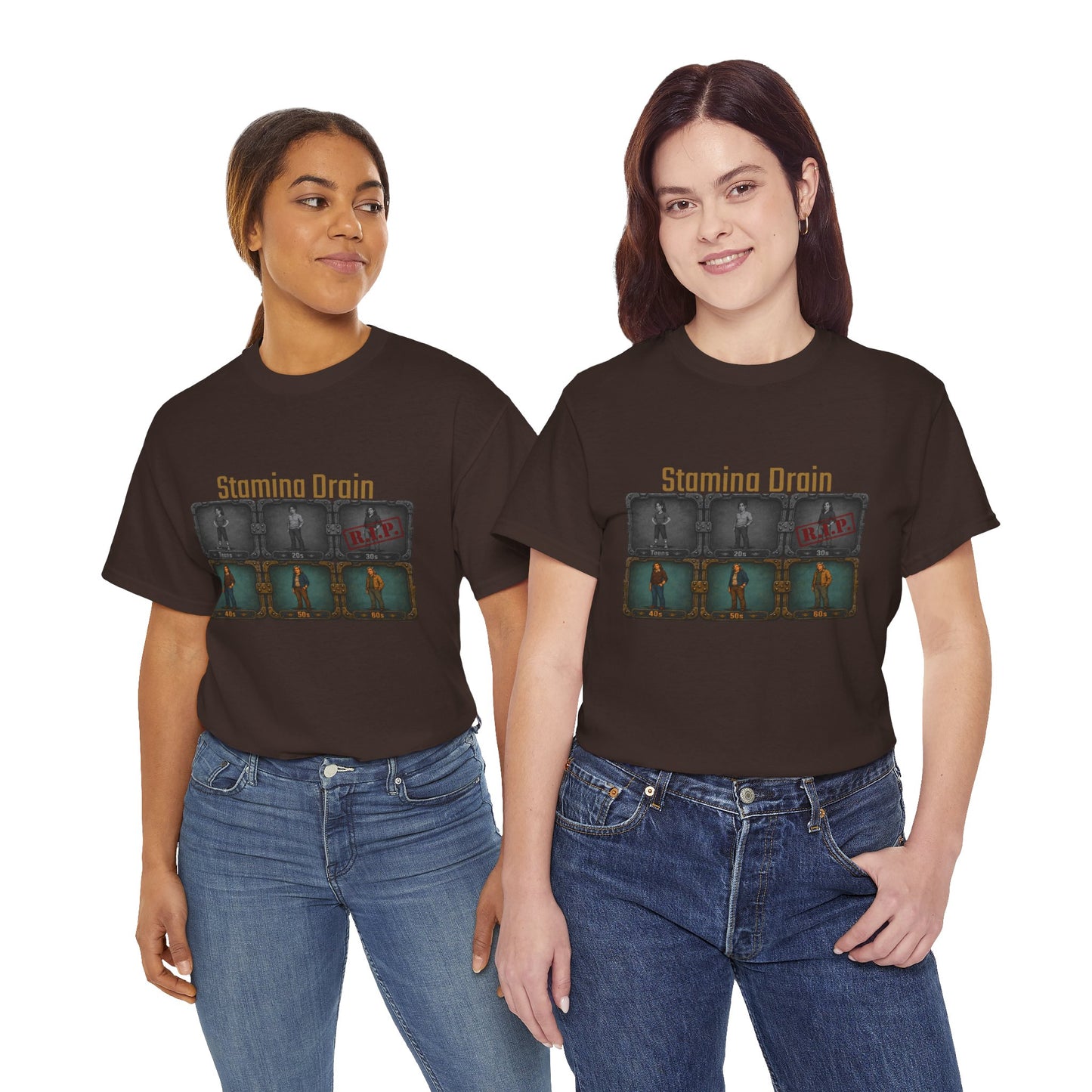 Stamina Drain - Unisex Heavy Cotton Tee