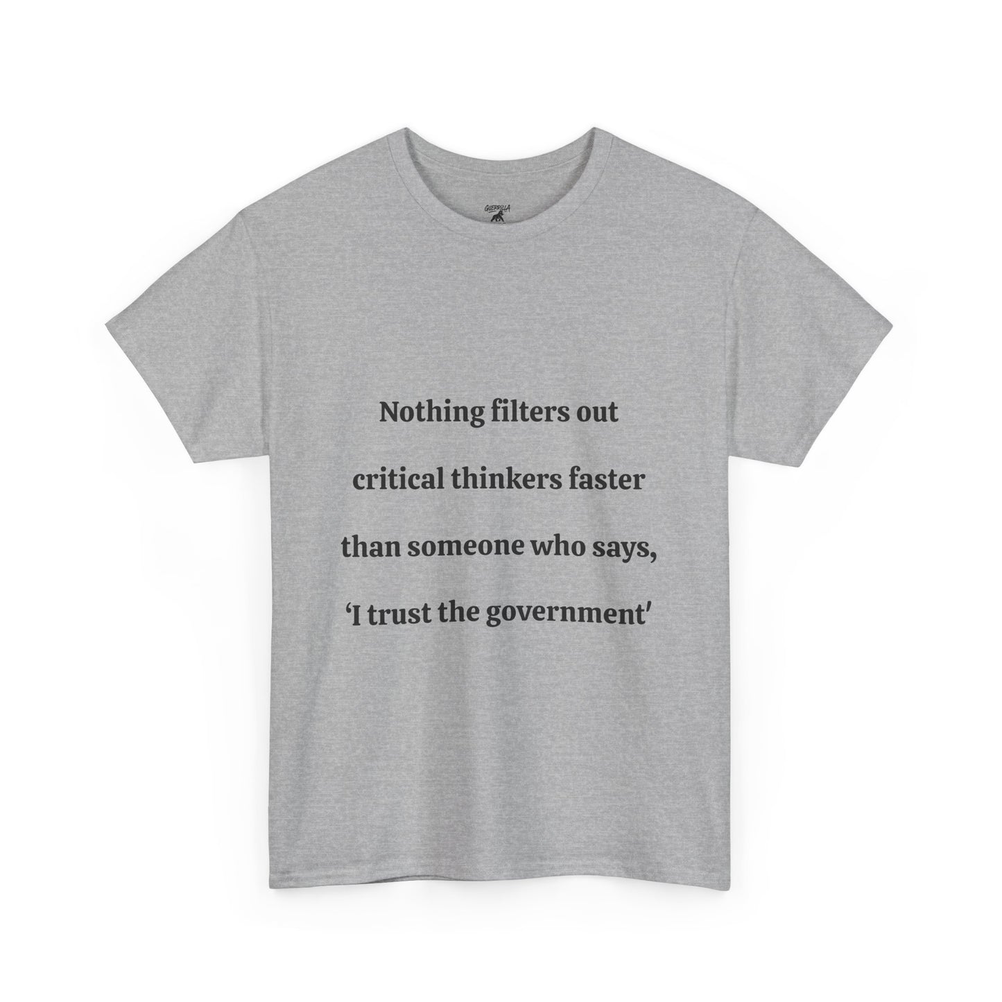 Critical Thinkers - Unisex Heavy Cotton Tee
