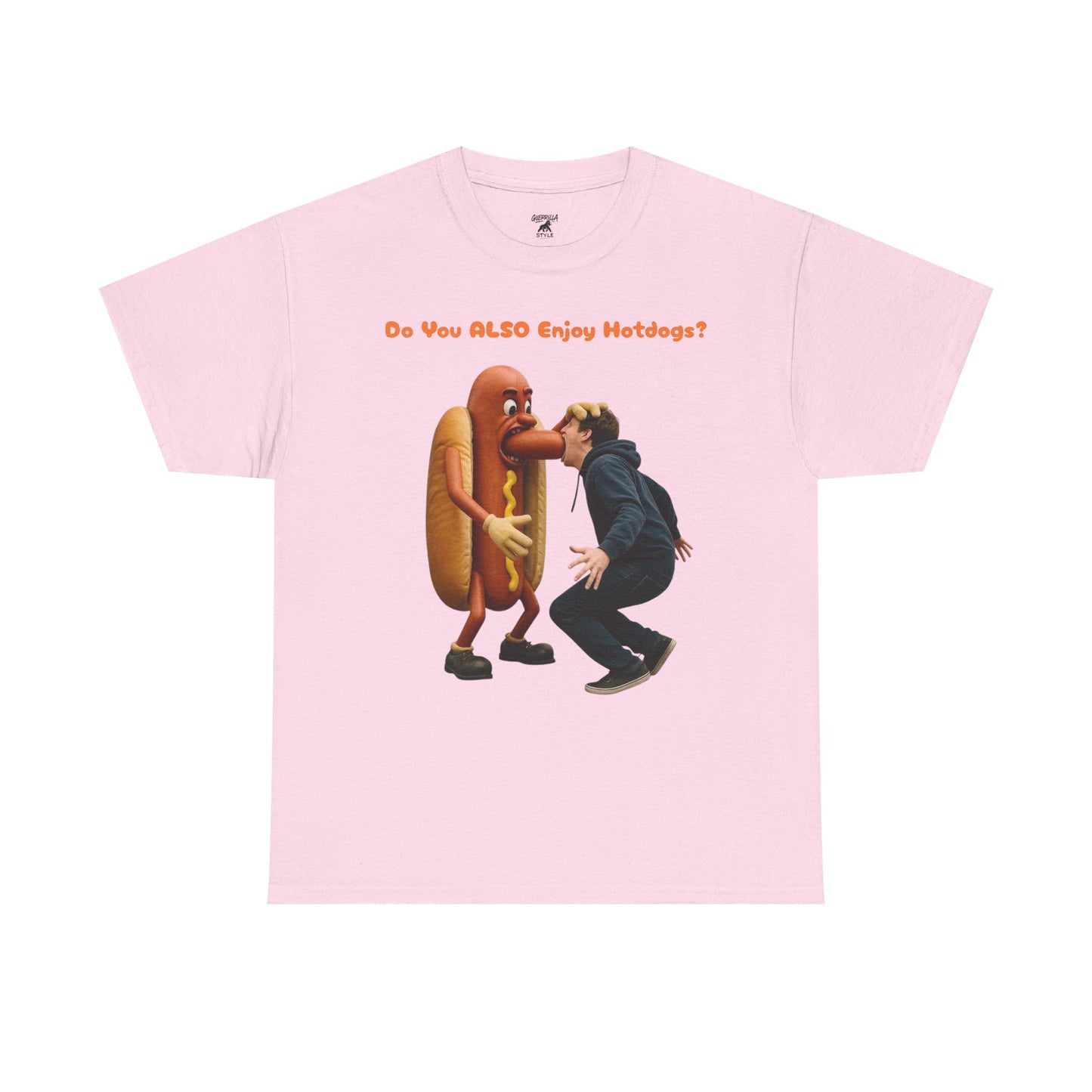 Do You ALSO Enjoy Hotdogs? -  Unisex Heavy Cotton Tee