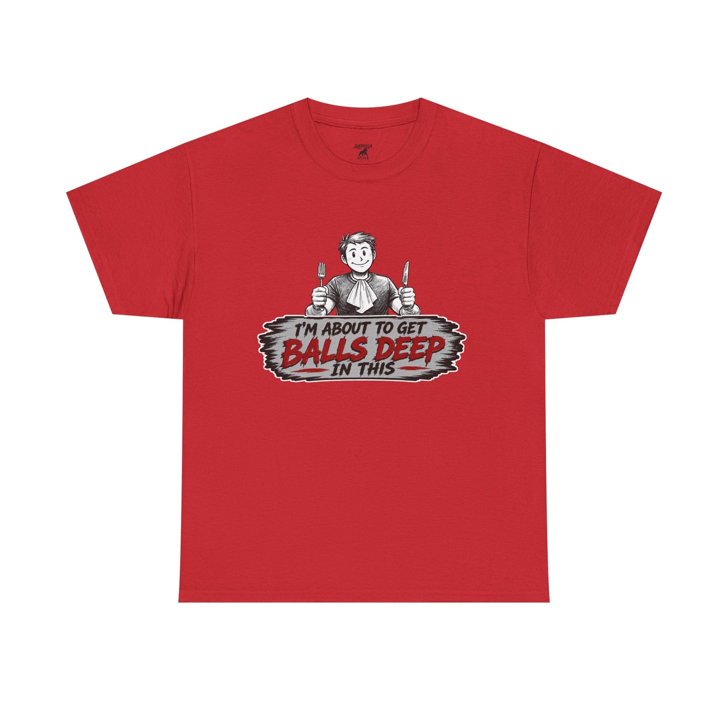 Balls Deep - Unisex Heavy Cotton Tee