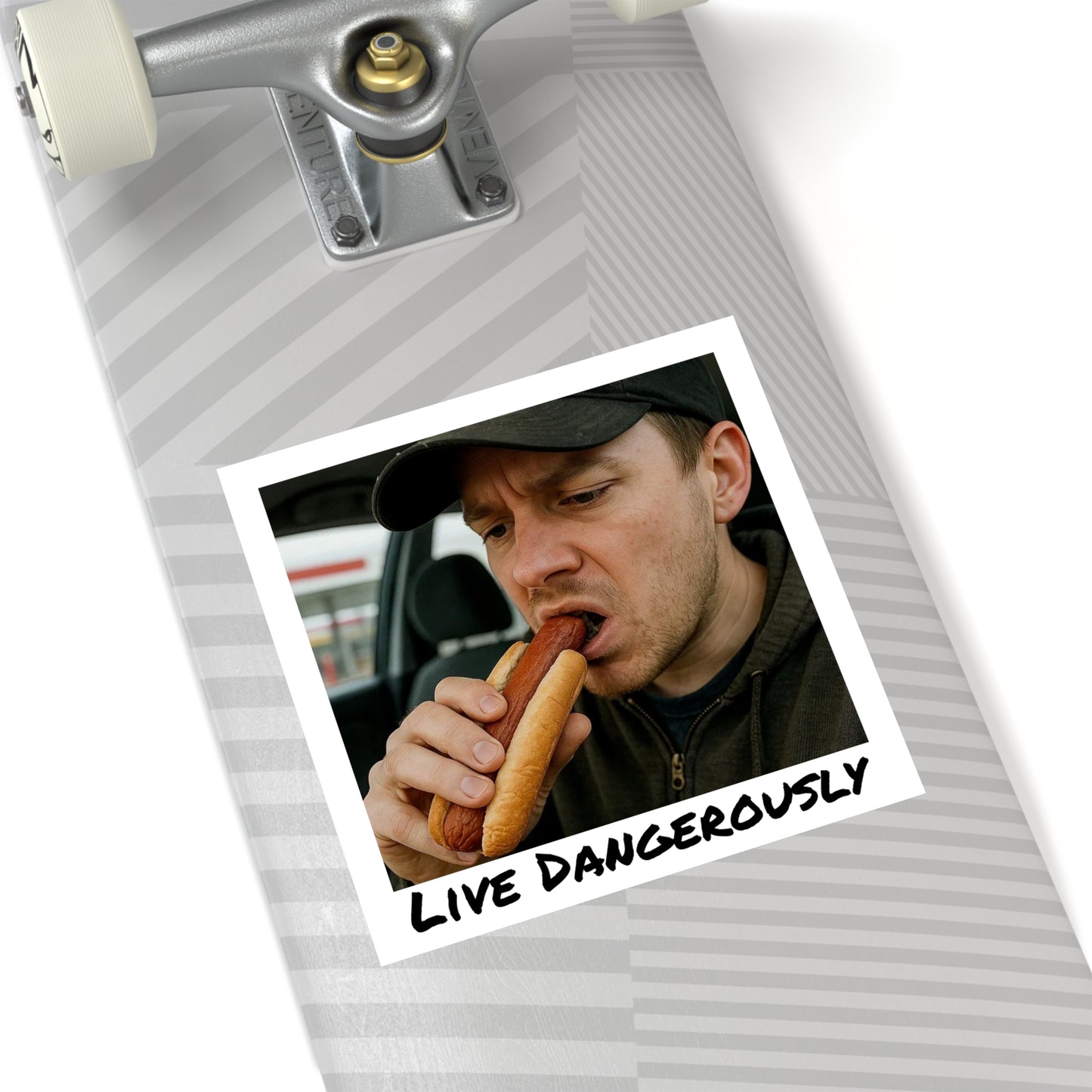 Liver Dangerously - Square Stickers