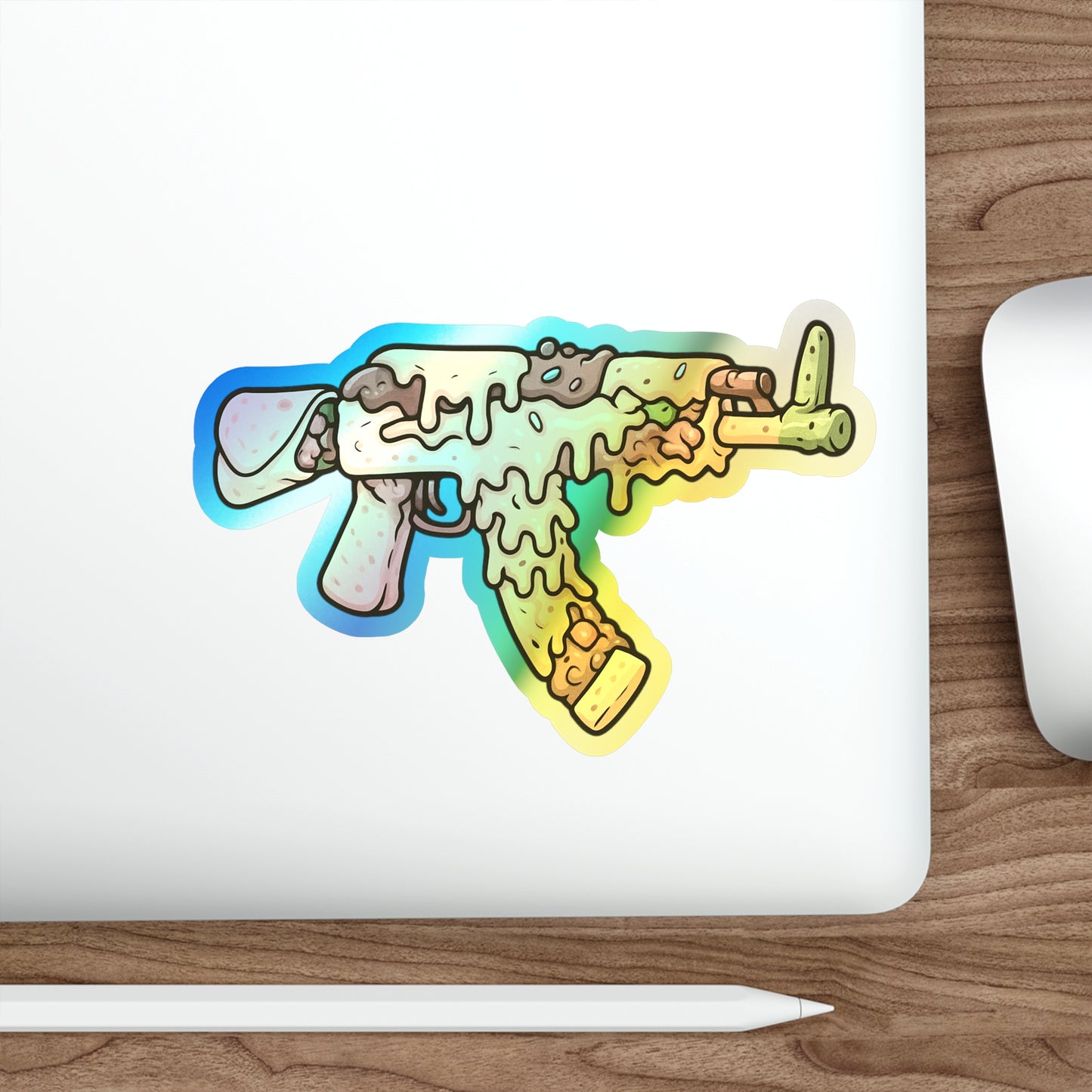 Taco Tuesday AK - Holographic Die-Cut Sticker