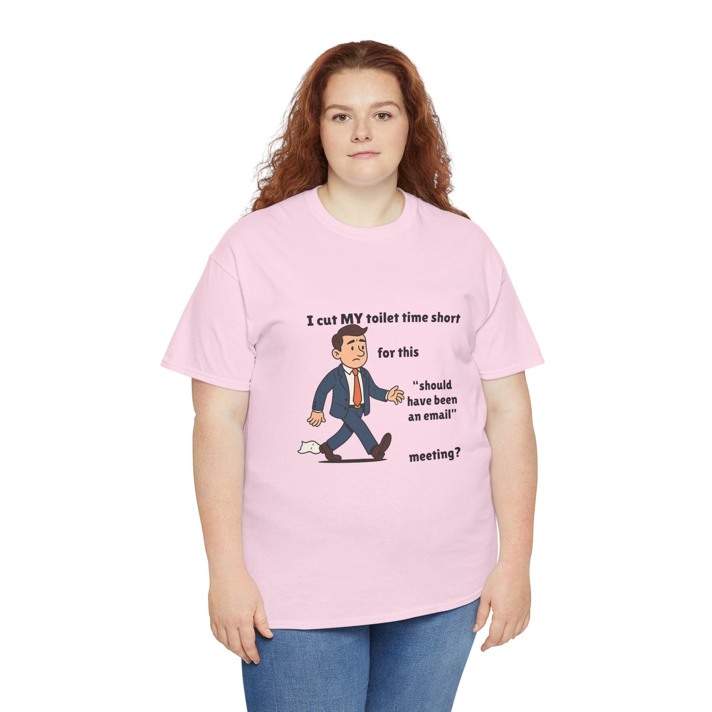 Toilet Time - Unisex Cotton Crew Tee