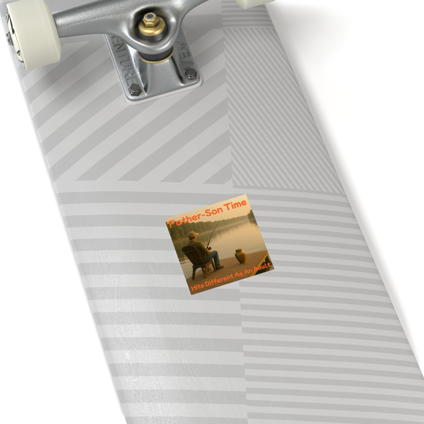 Father-Son Time - Square Sticker