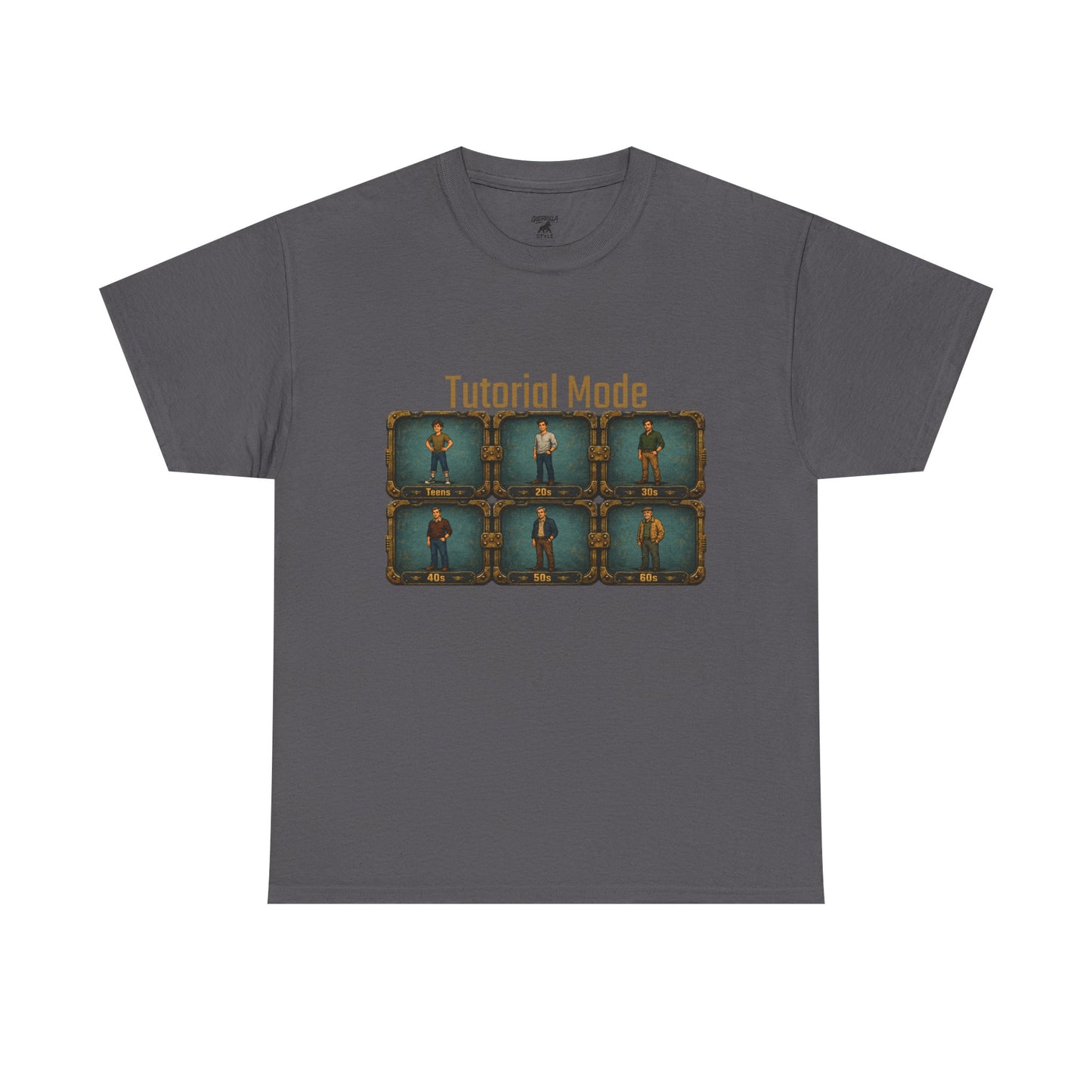 Tutorial Mode - Unisex Heavy Cotton Tee