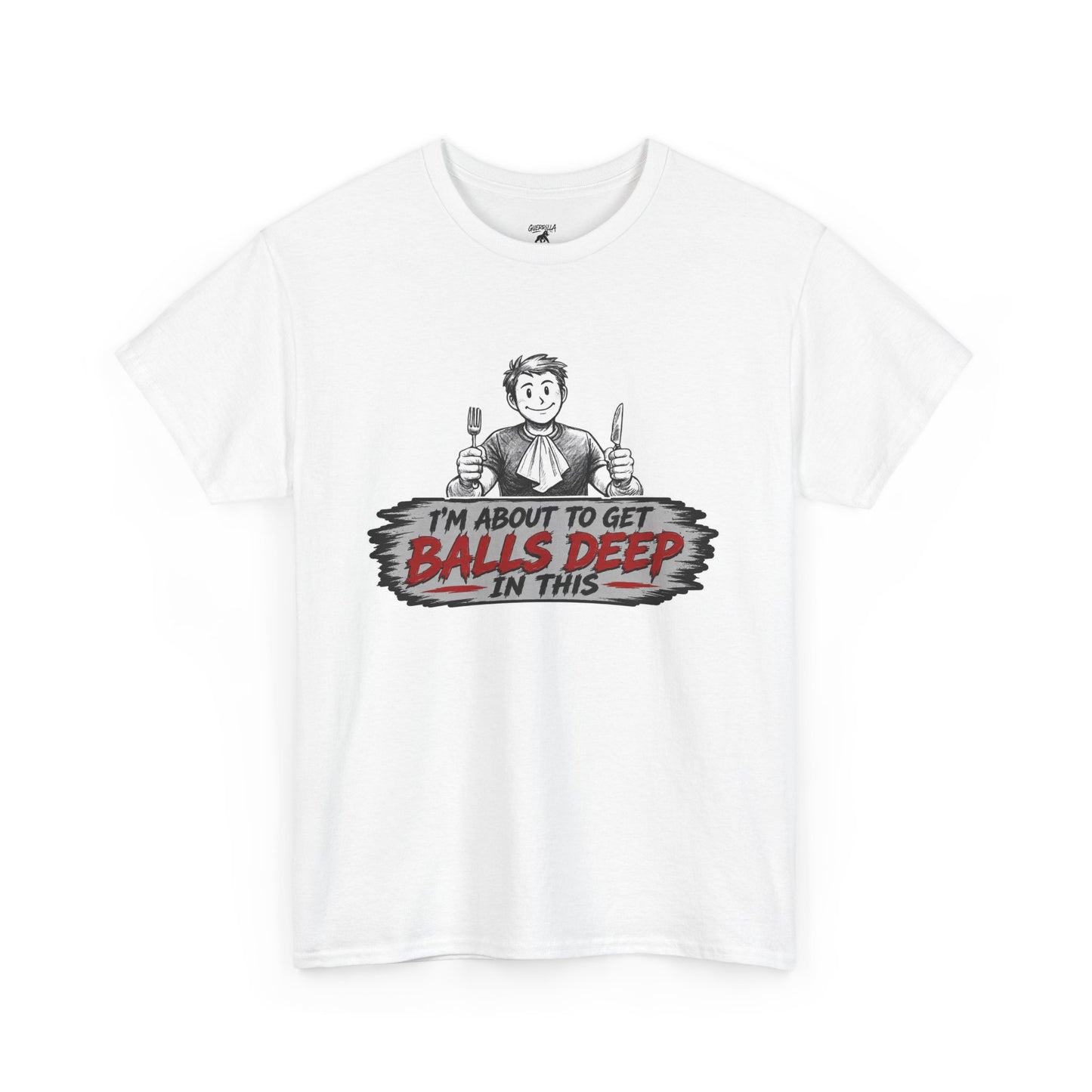 Balls Deep - Unisex Heavy Cotton Tee
