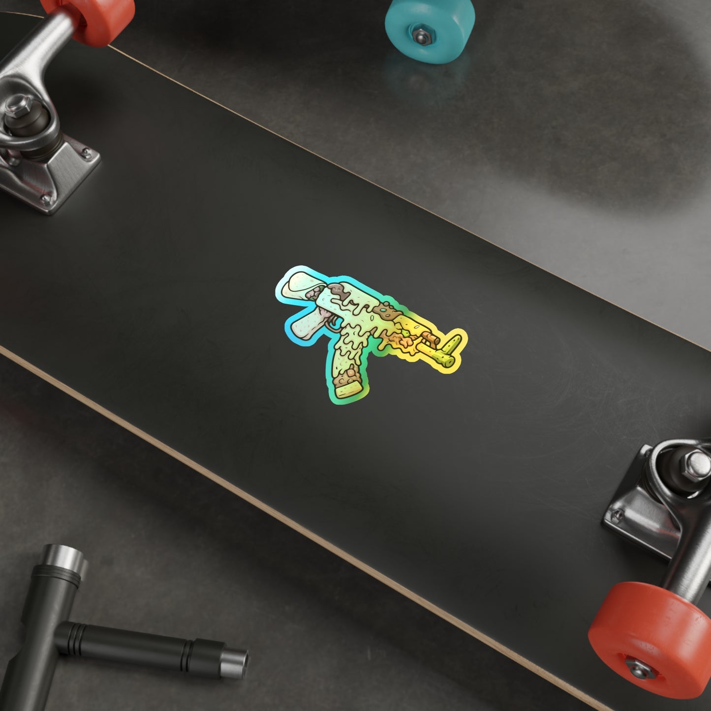 Taco Tuesday AK - Holographic Die-Cut Sticker