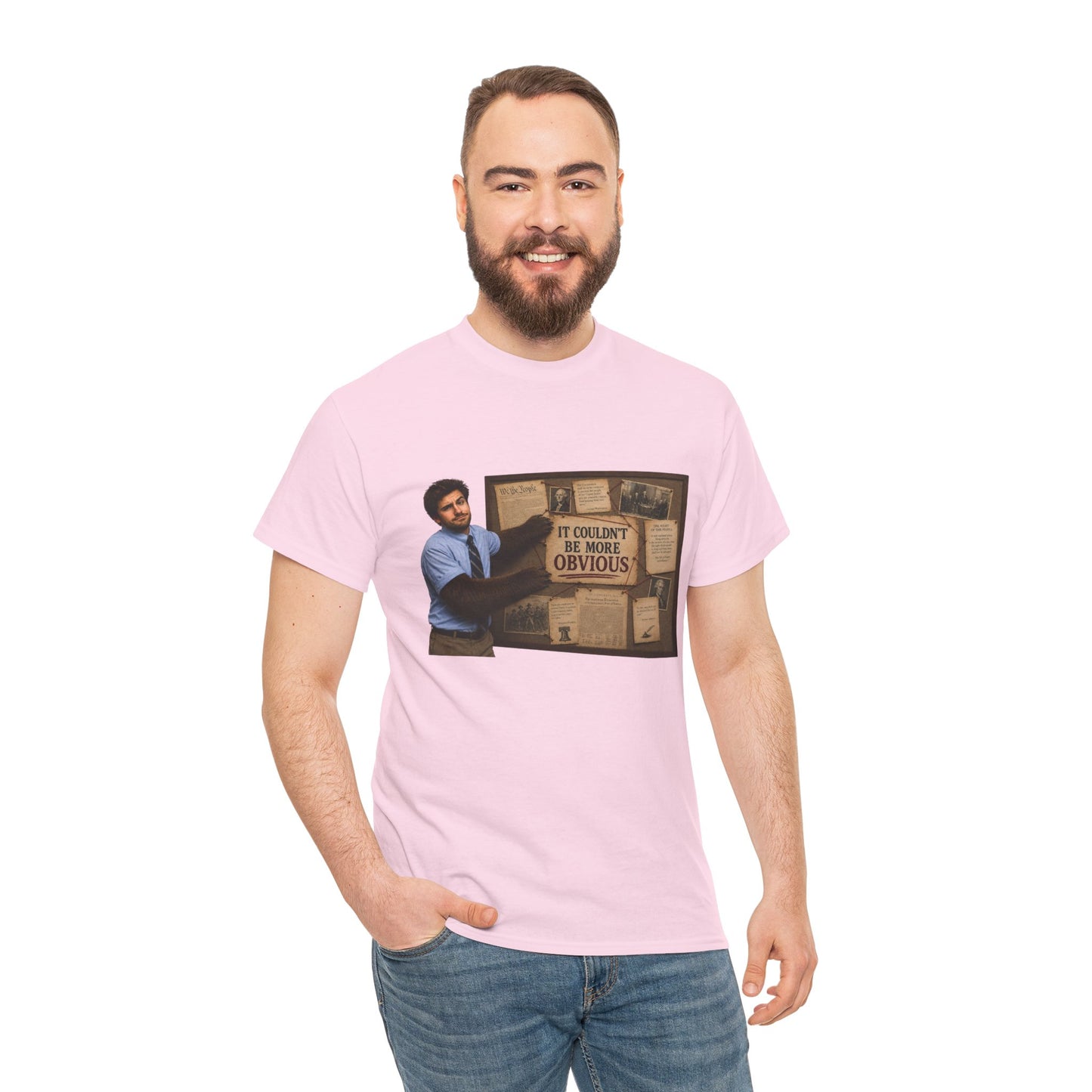 Obvious - Unisex Heavy Cotton Tee