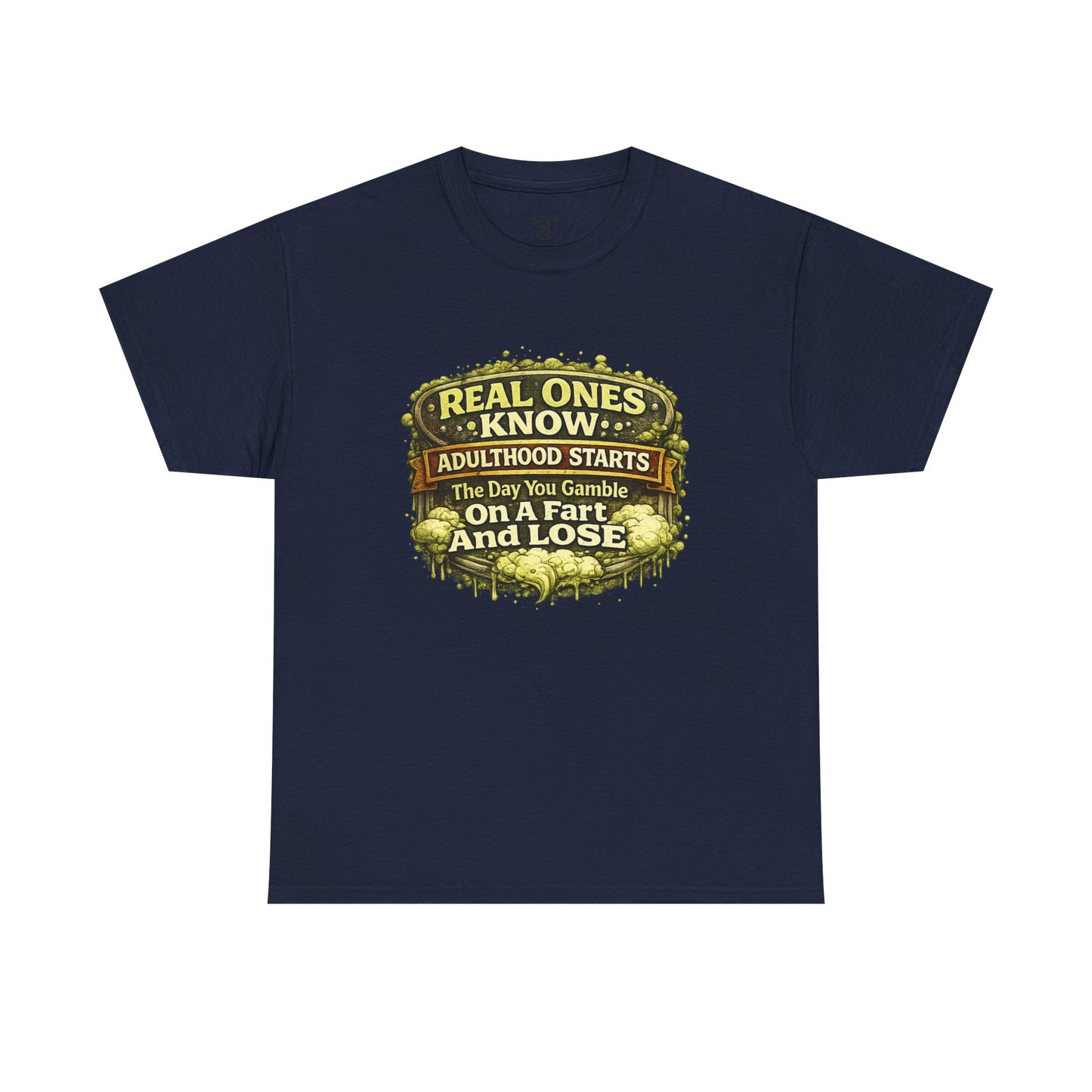 Gamble On Farts - Unisex Heavy Cotton Tee