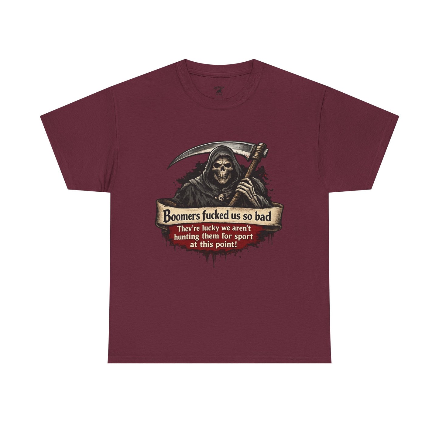 Boomers Fucked Us - Unisex Heavy Cotton Tee
