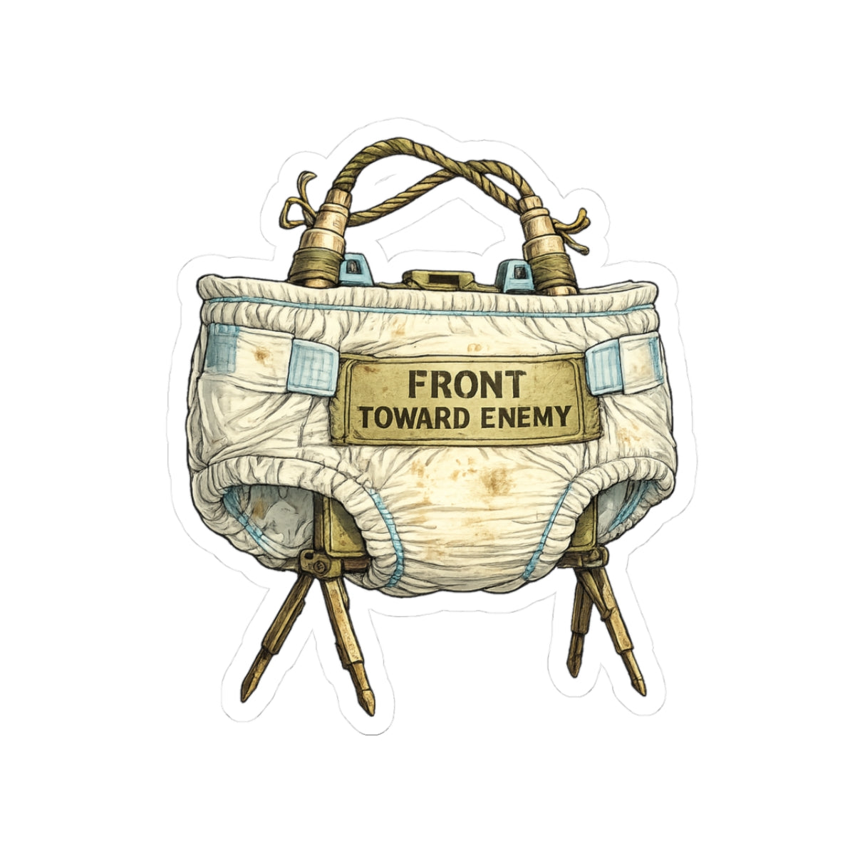 Front Towards Enemy - Stickers