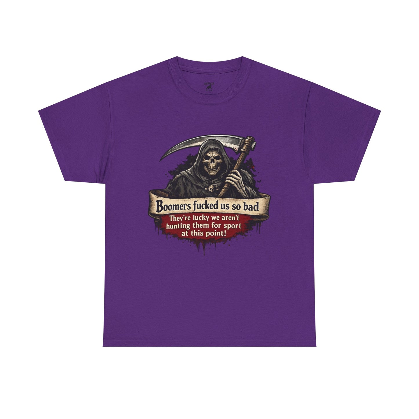 Boomers Fucked Us - Unisex Heavy Cotton Tee