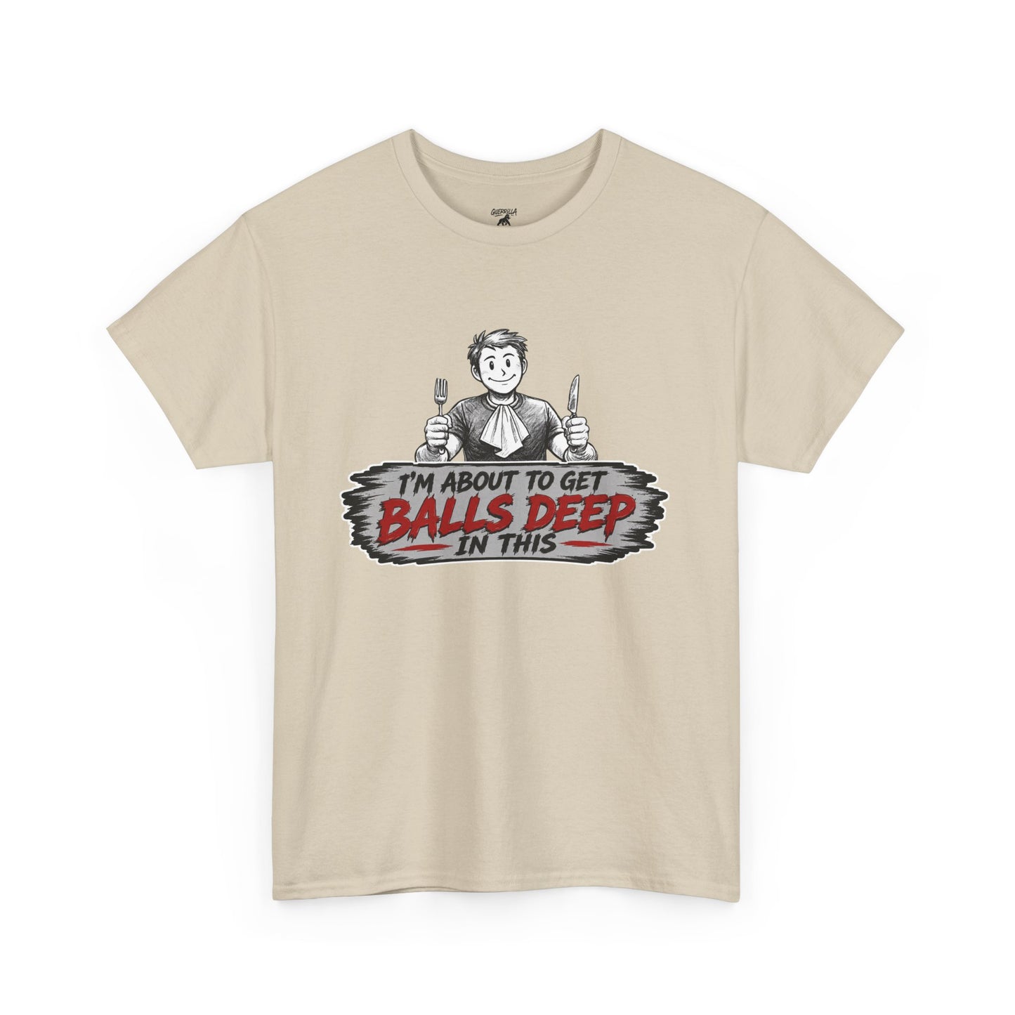 Balls Deep - Unisex Heavy Cotton Tee