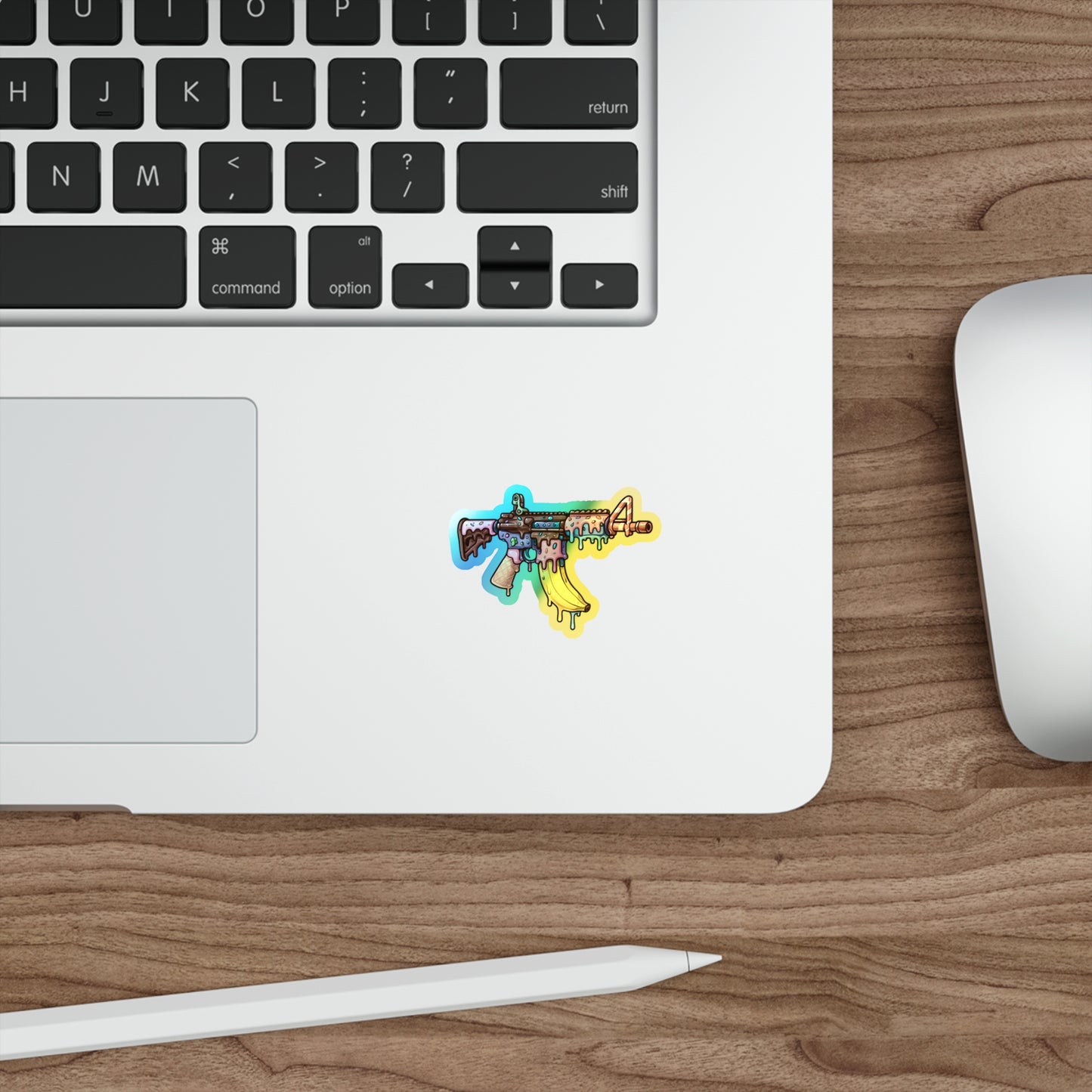 Sweet Treats AR-Sunday - Holographic Die-Cut Sticker