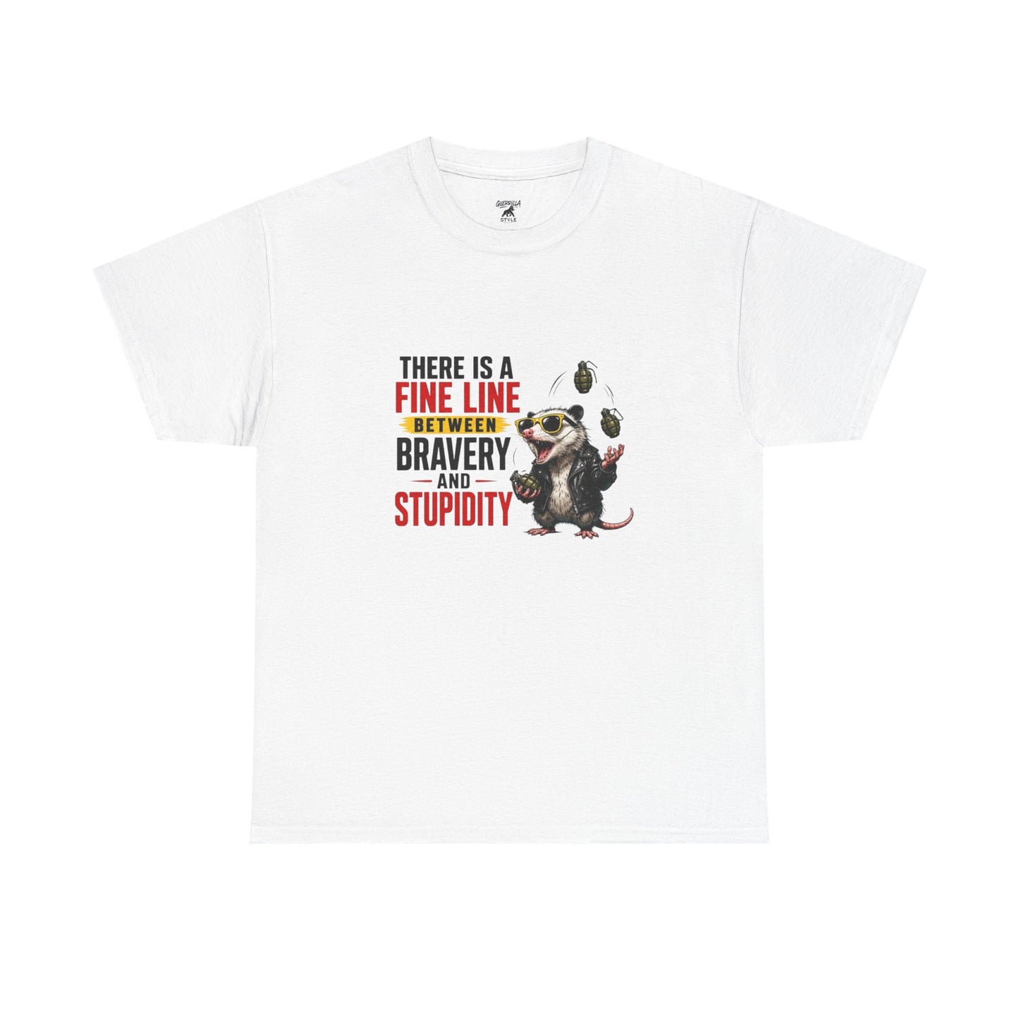 Fine Line - Unisex Heavy Cotton Tee