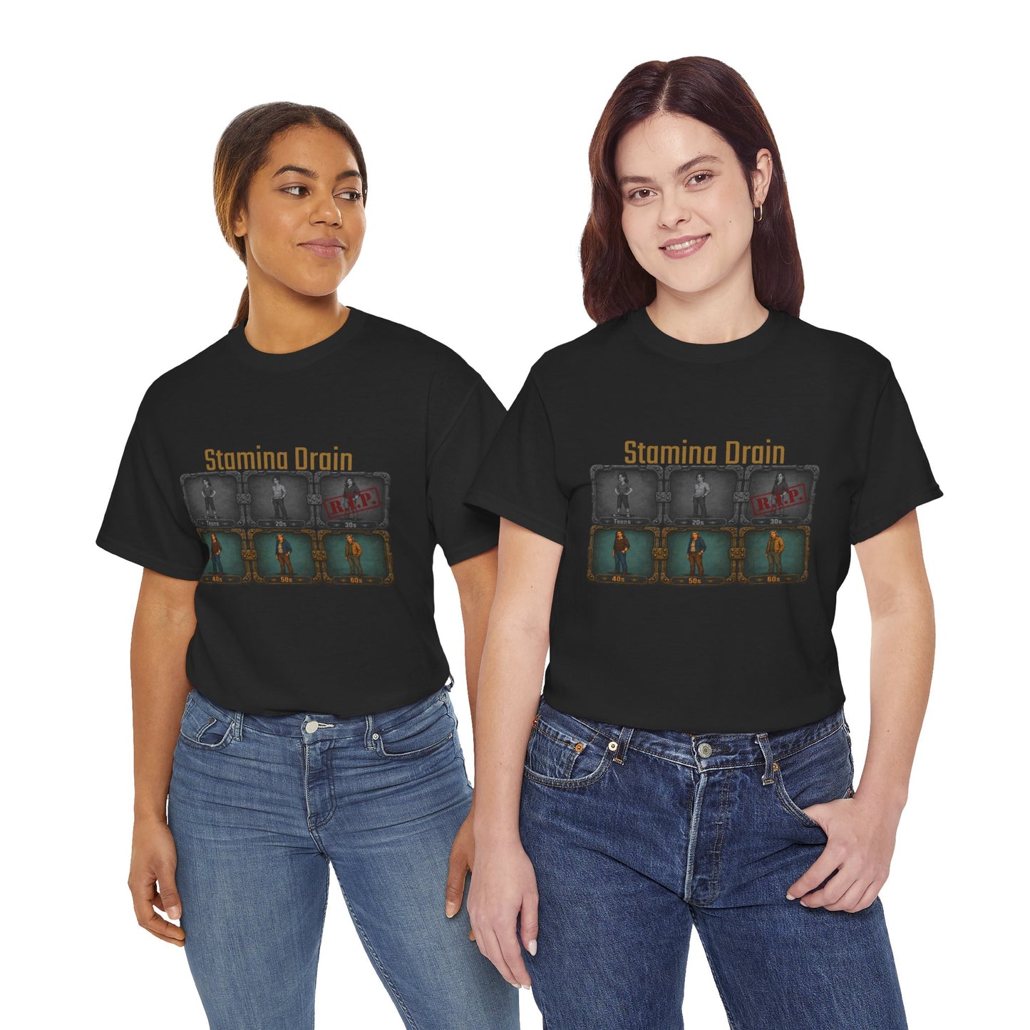 Stamina Drain - Unisex Heavy Cotton Tee