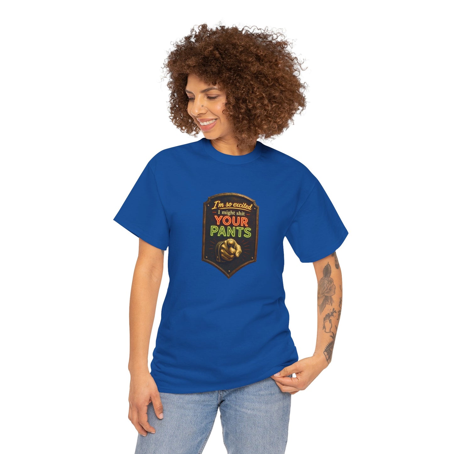 Shit YOUR pants - Unisex Heavy Cotton Tee