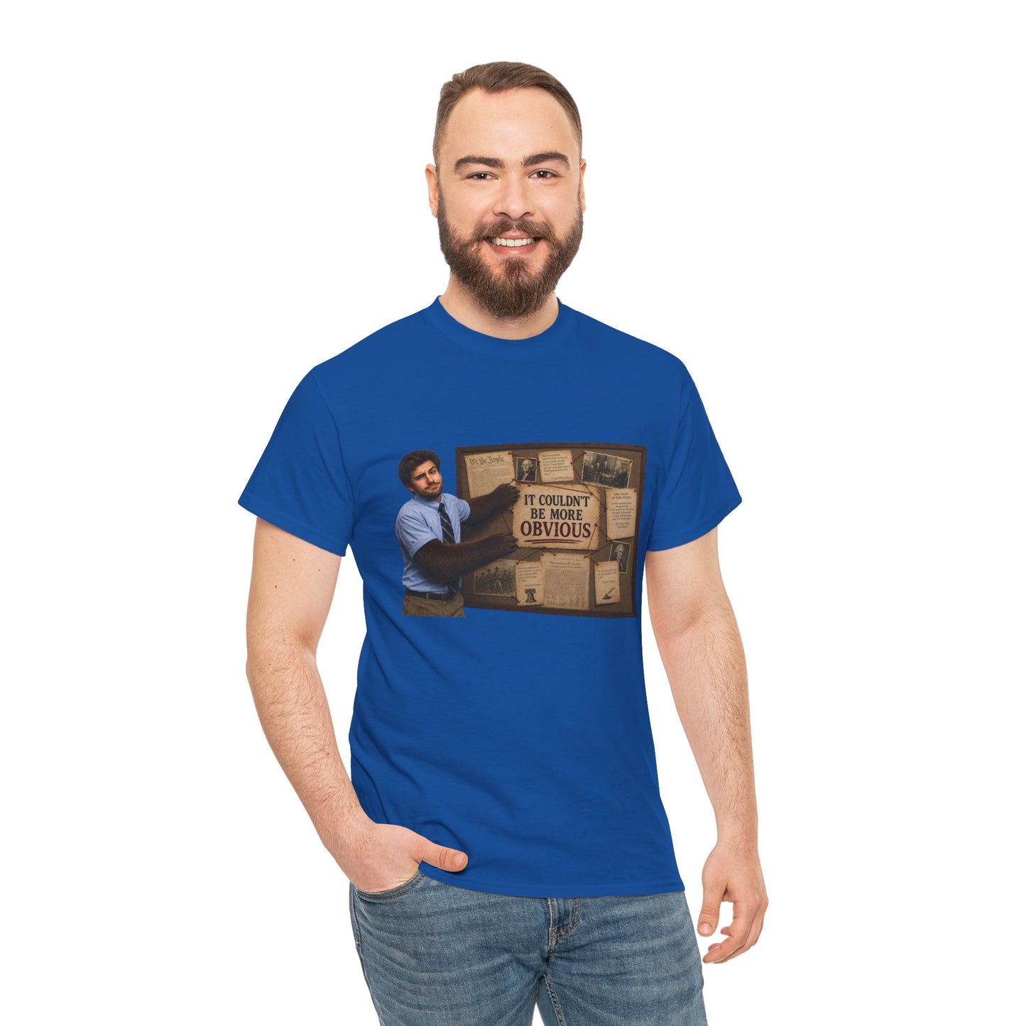 Obvious - Unisex Heavy Cotton Tee