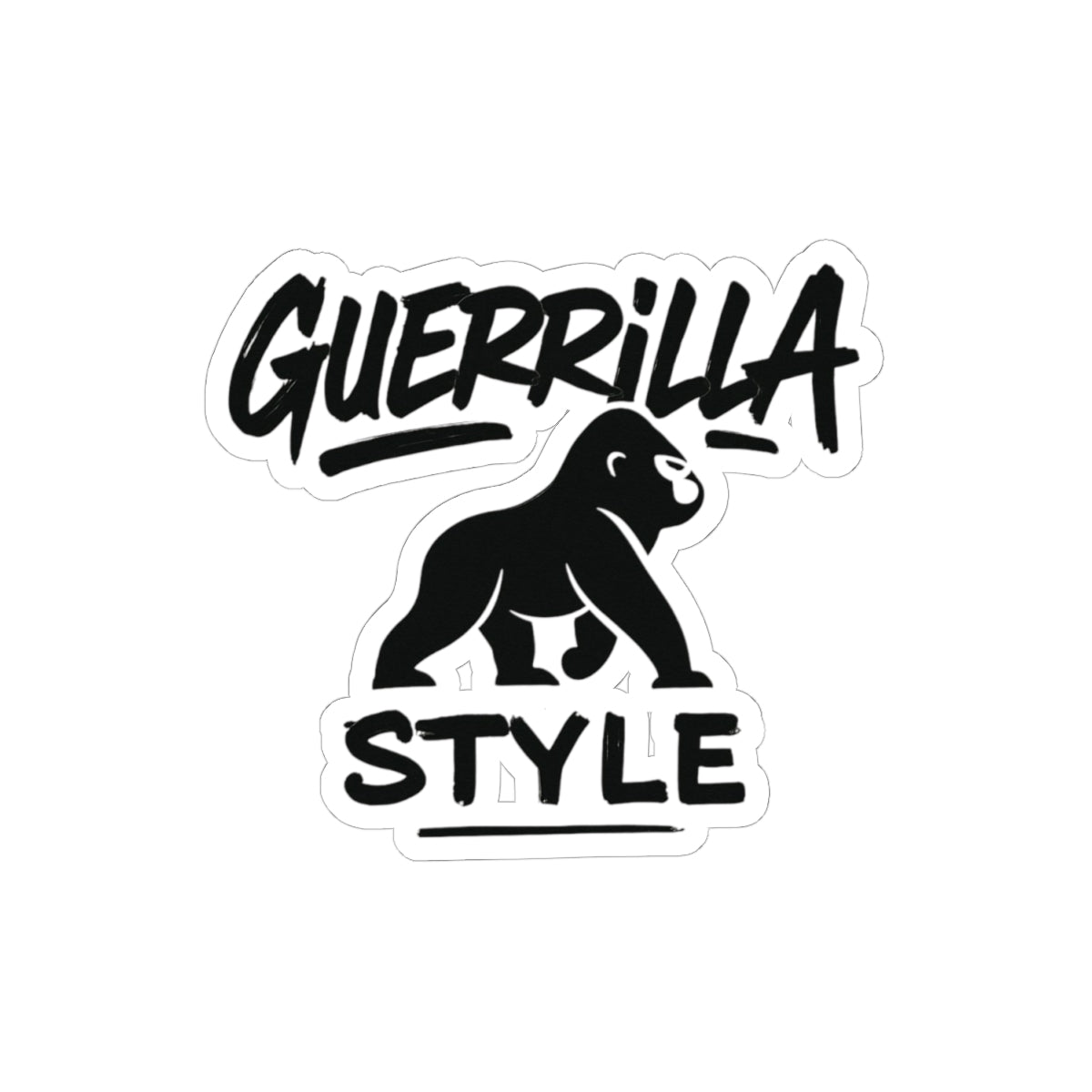 Guerrilla Style - Sticker