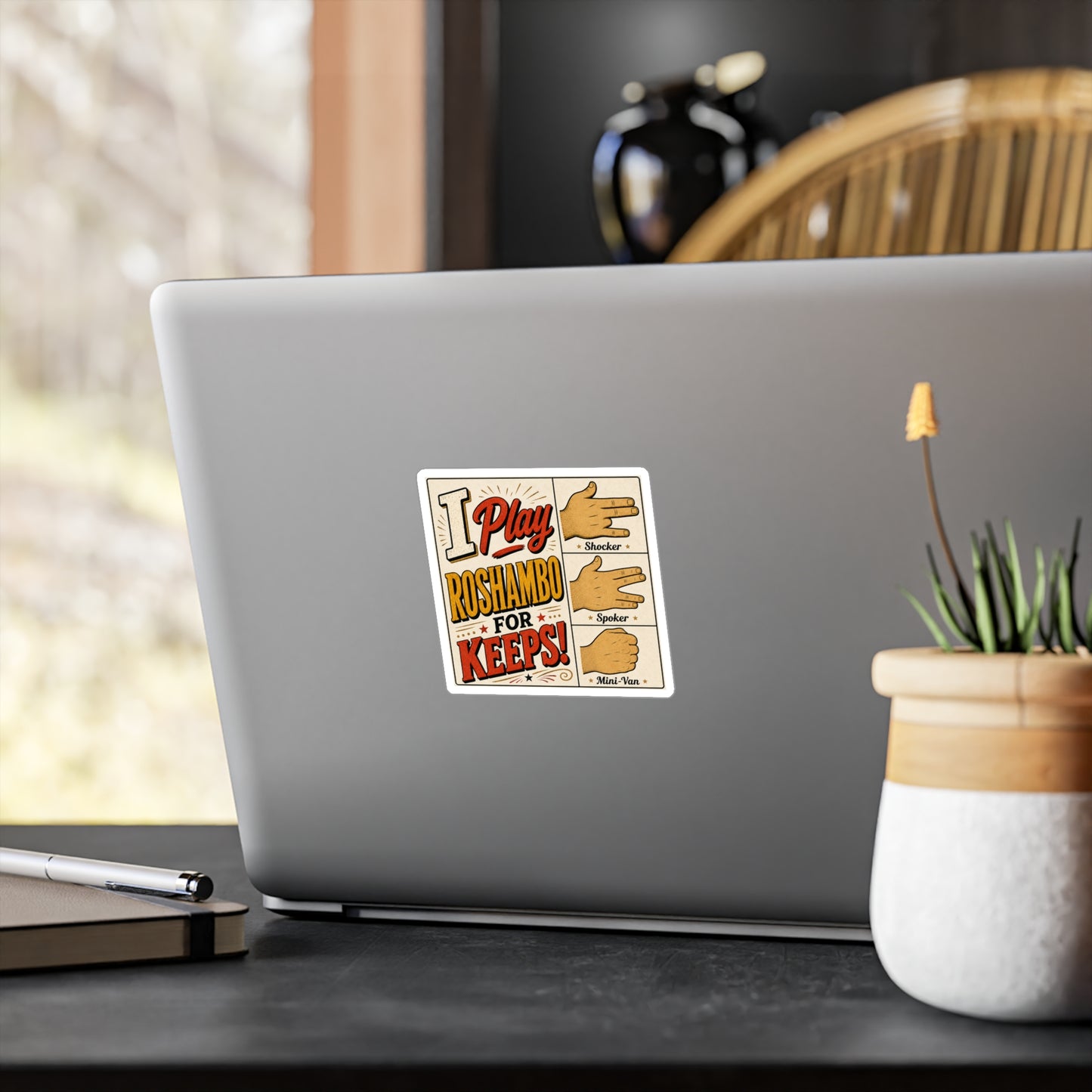 Roshambo - Kiss-Cut Vinyl Decals