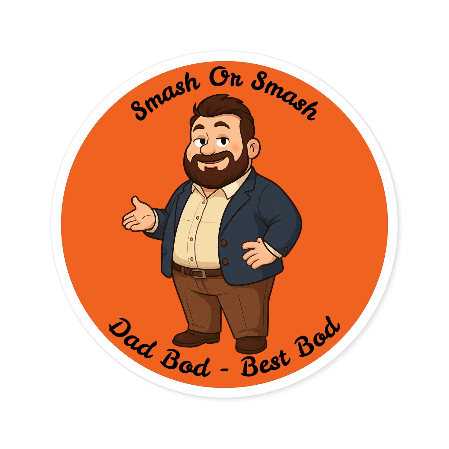 Smash Or Smash - Round Stickers
