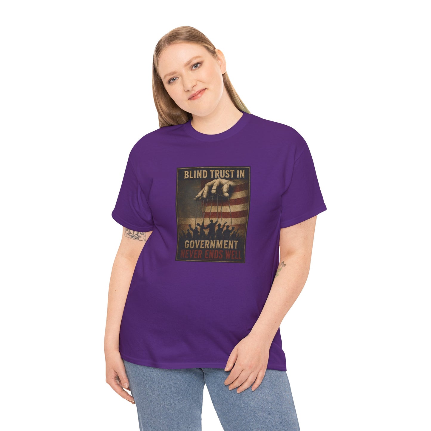 Blind Trust - Unisex Heavy Cotton Tee