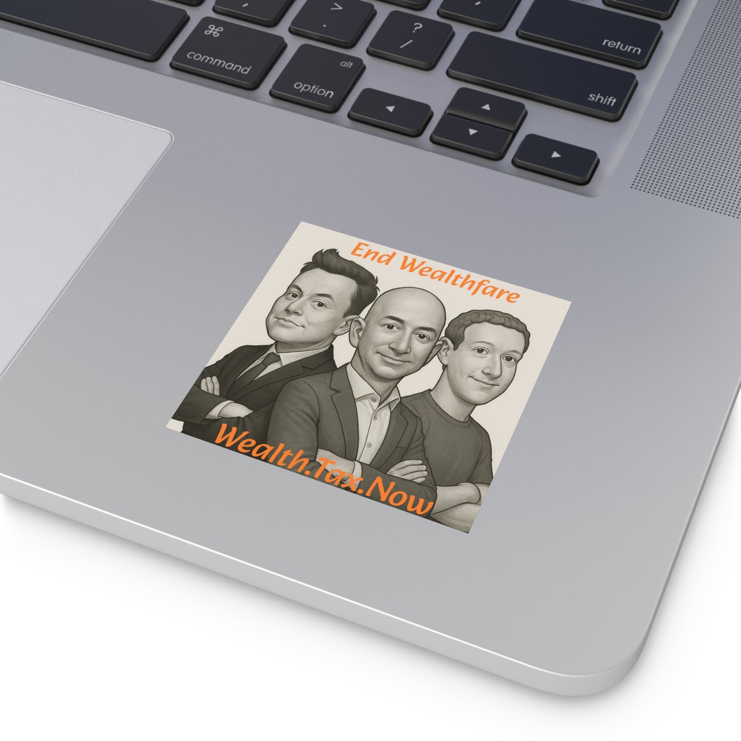 Wealthfare - Square Stickers