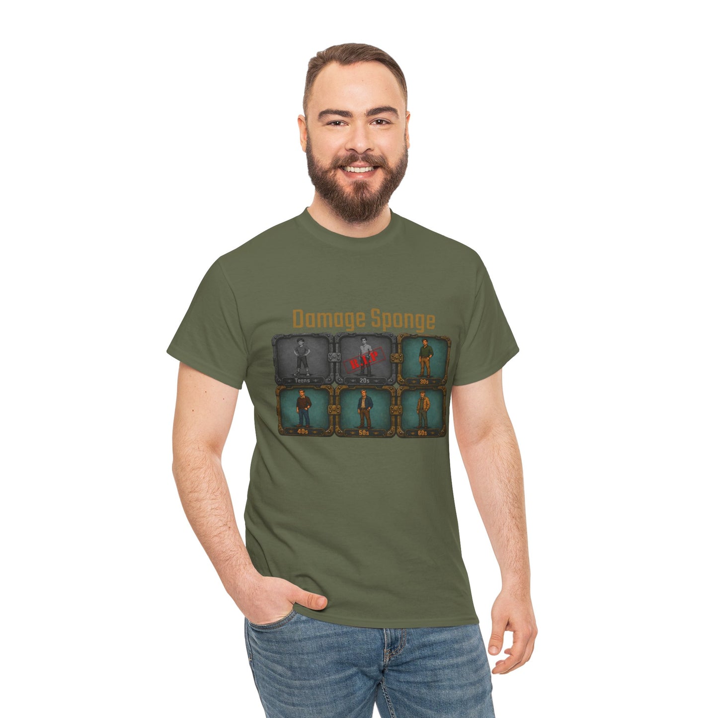Damage Sponge - Unisex Heavy Cotton Tee