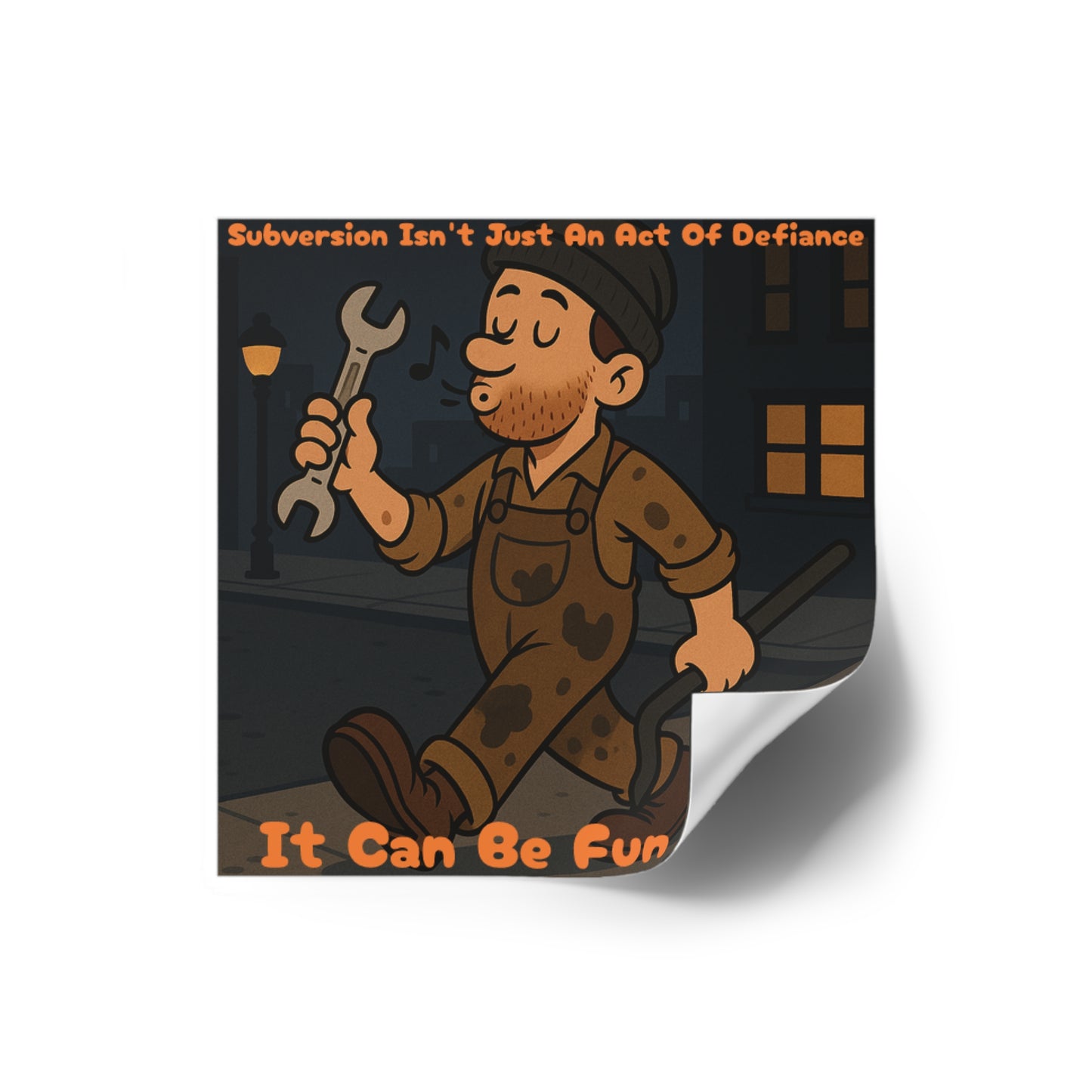 Subversion - Square Stickers