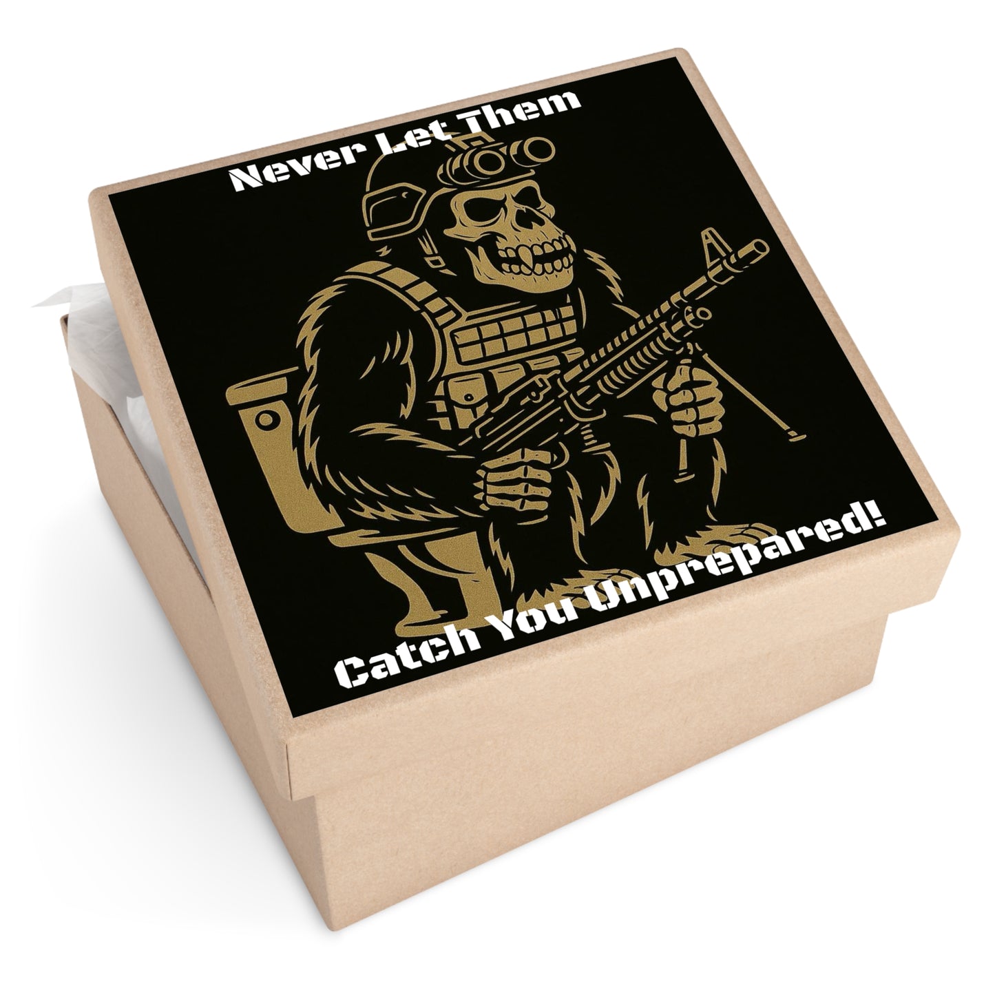 Be prepared - Square Sticker