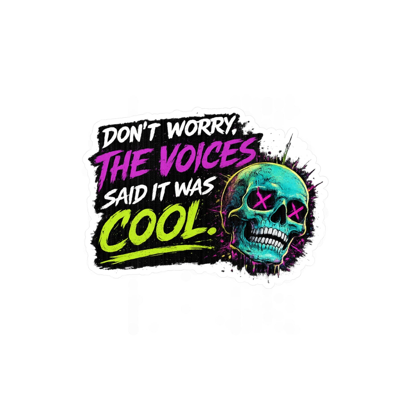 The Voices - Kiss-Cut Vinyl Decals