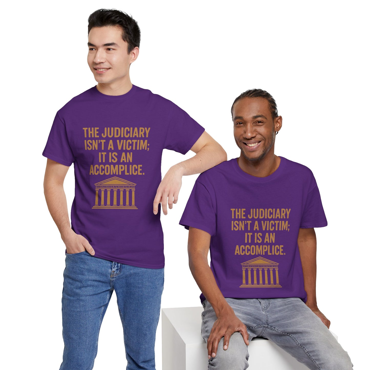 Judiciary Arent Victims- Unisex Heavy Cotton Tee