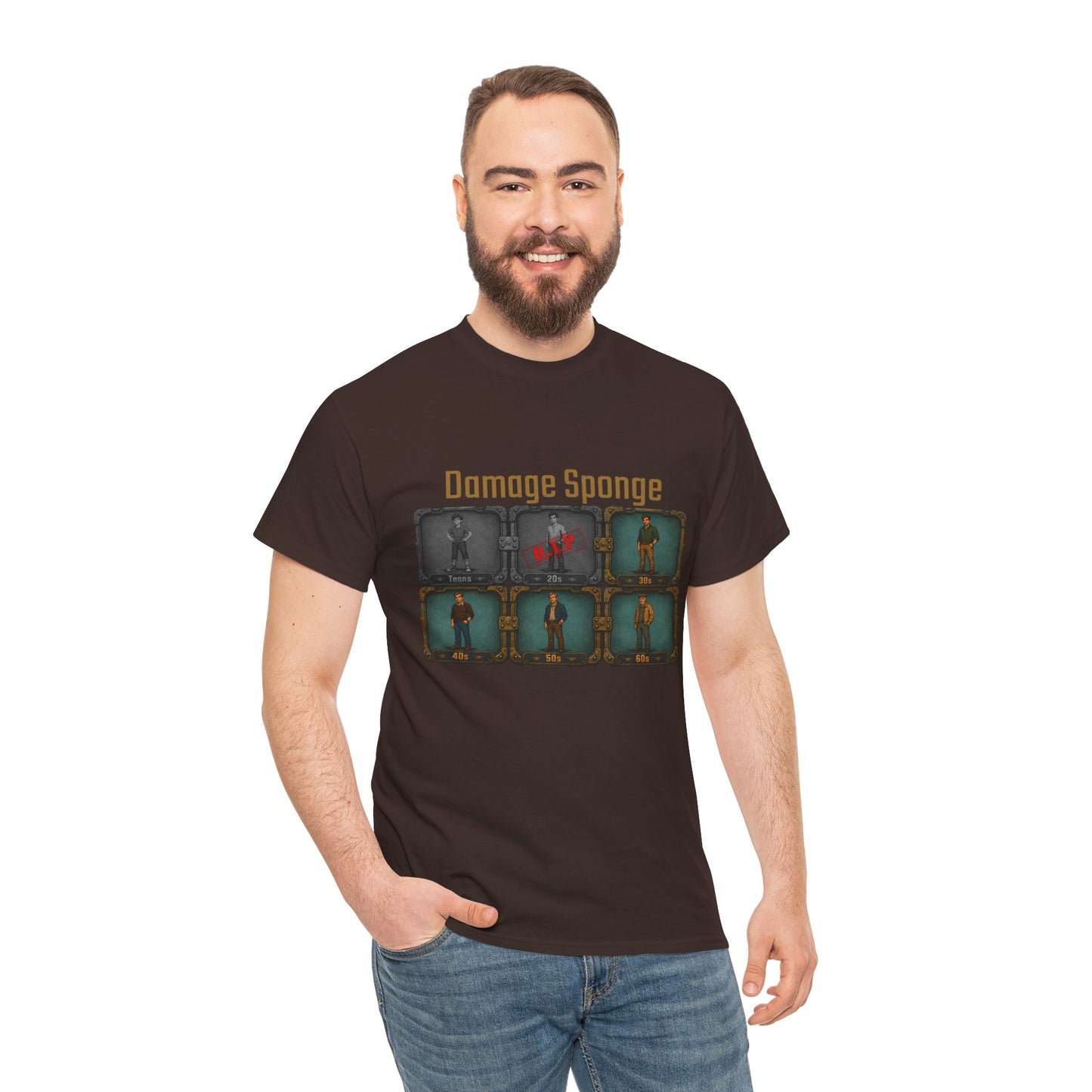 Damage Sponge - Unisex Heavy Cotton Tee